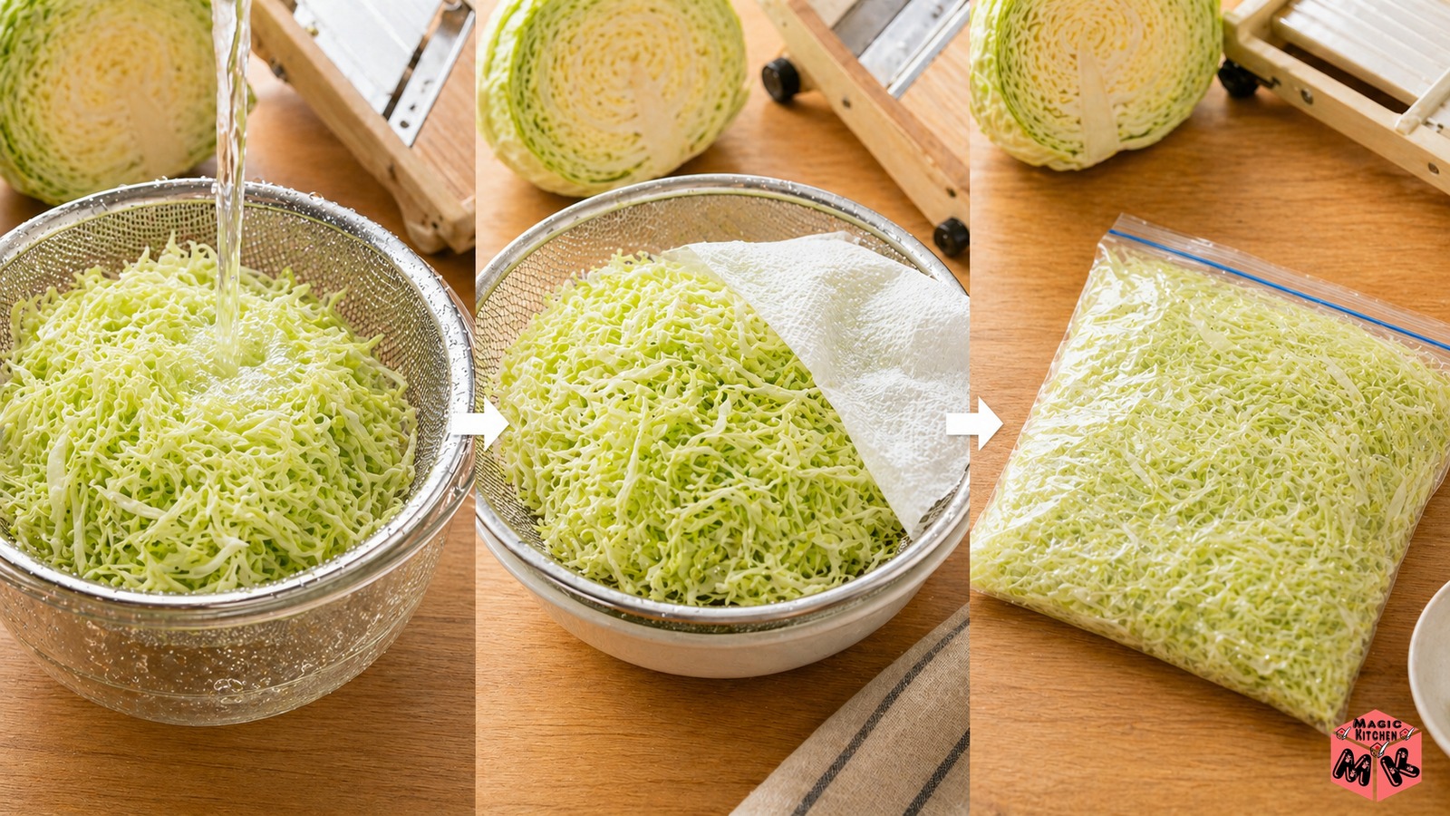 千切りキャベツ7日保つ最強の保存方法