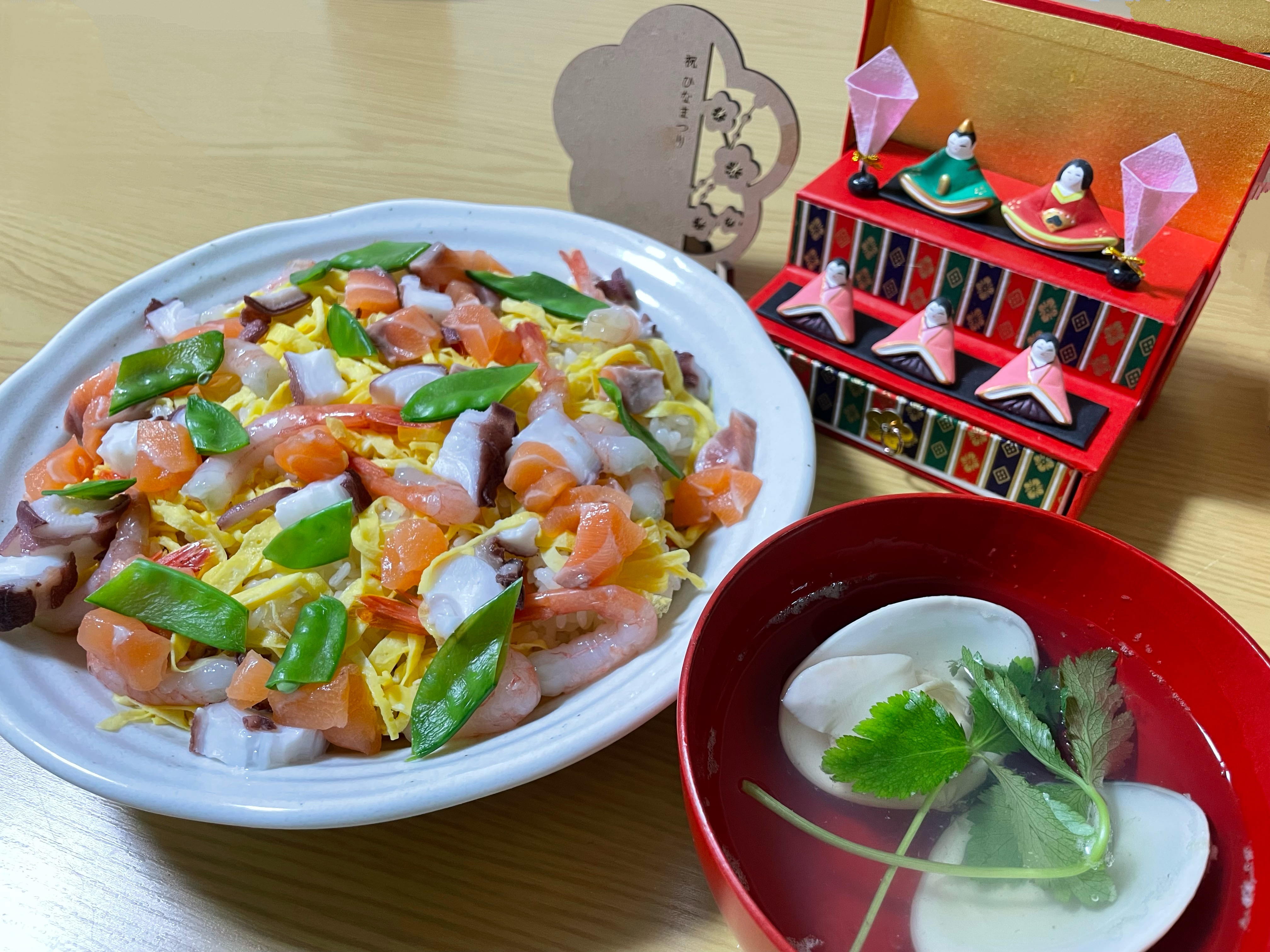 ひな祭り ちらし寿司 大人版