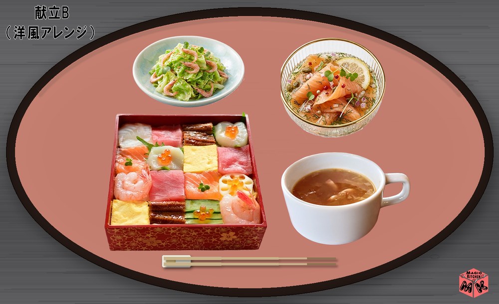 ひな祭り 献立B 洋風アレンジ