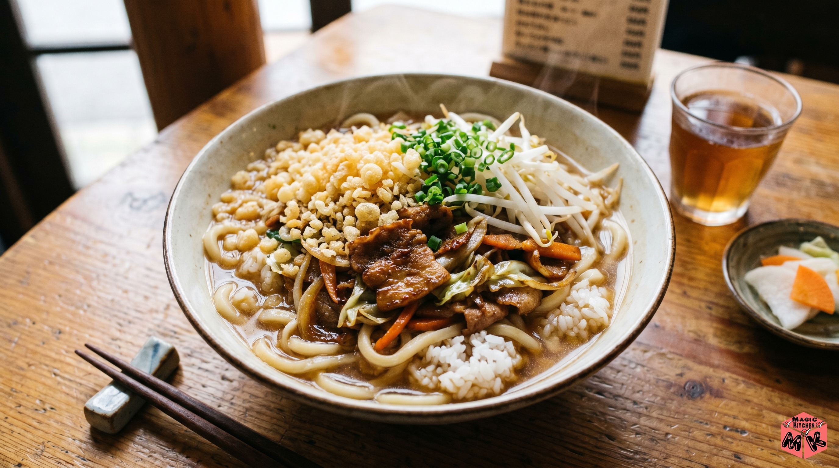 フッくんオリジナル つゆうどん飯レシピ