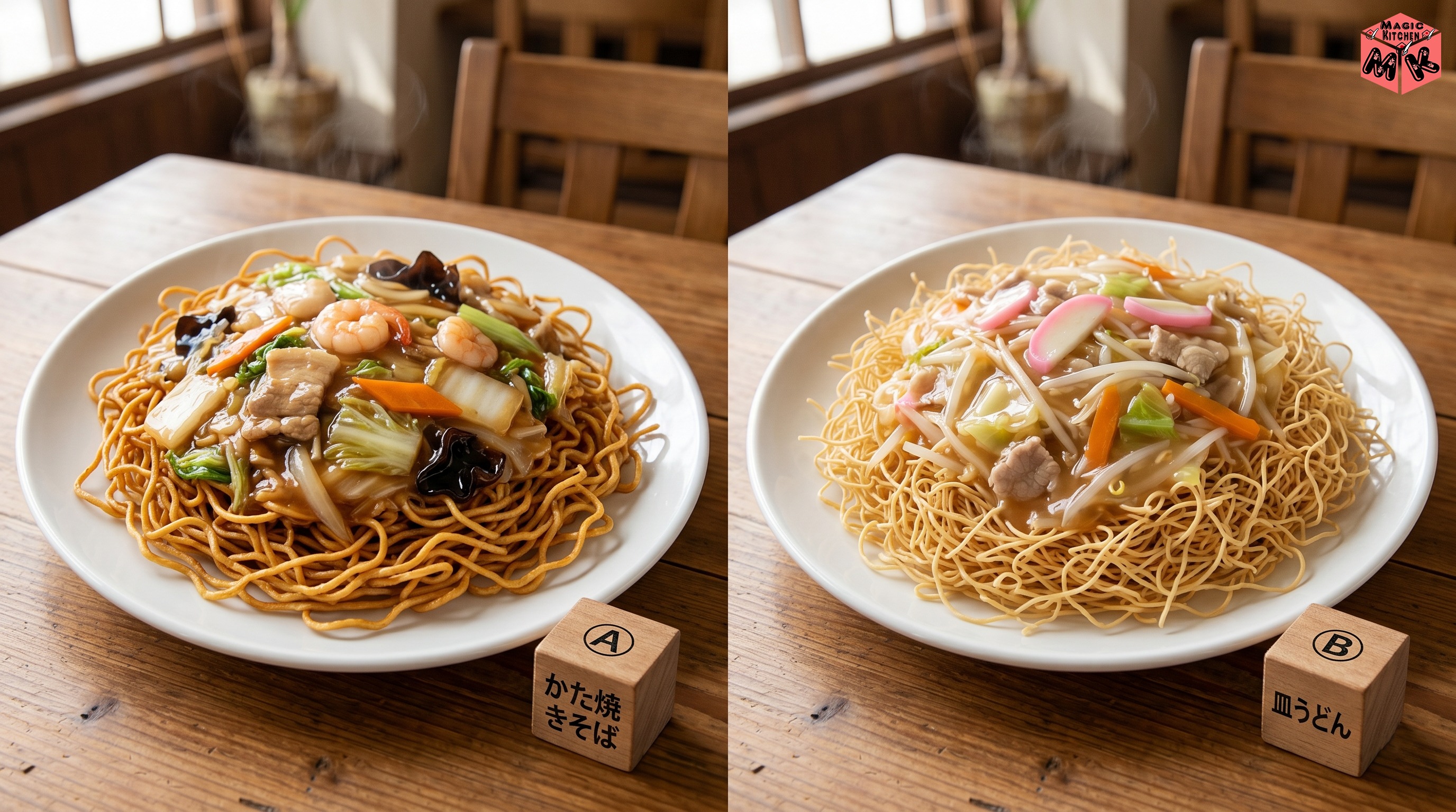 かた焼きそばと皿うどんの違いは 料理人が完全解説