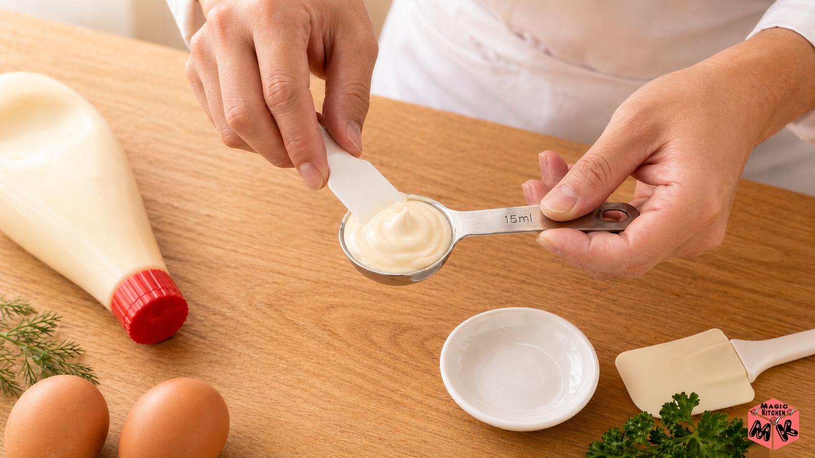 マヨネーズの正確な計量方法 粘度の扱い