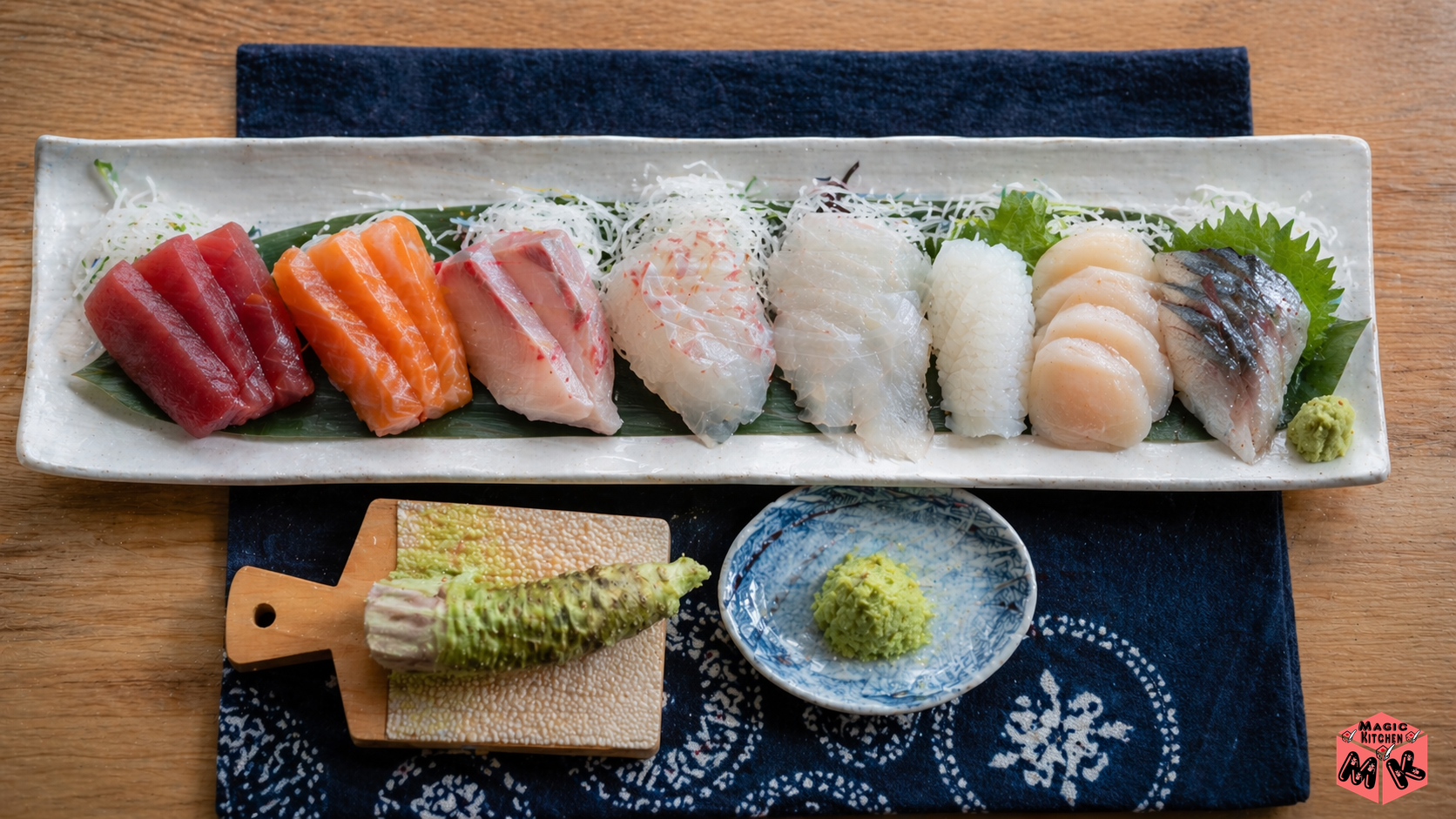 刺身の盛り合わせ（魚種別）