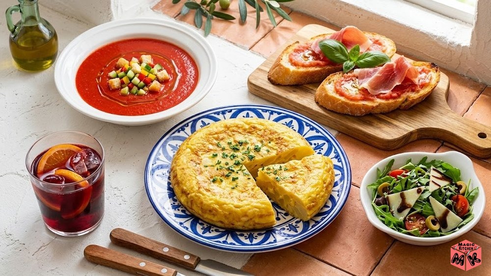 スパニッシュオムレツ献立A