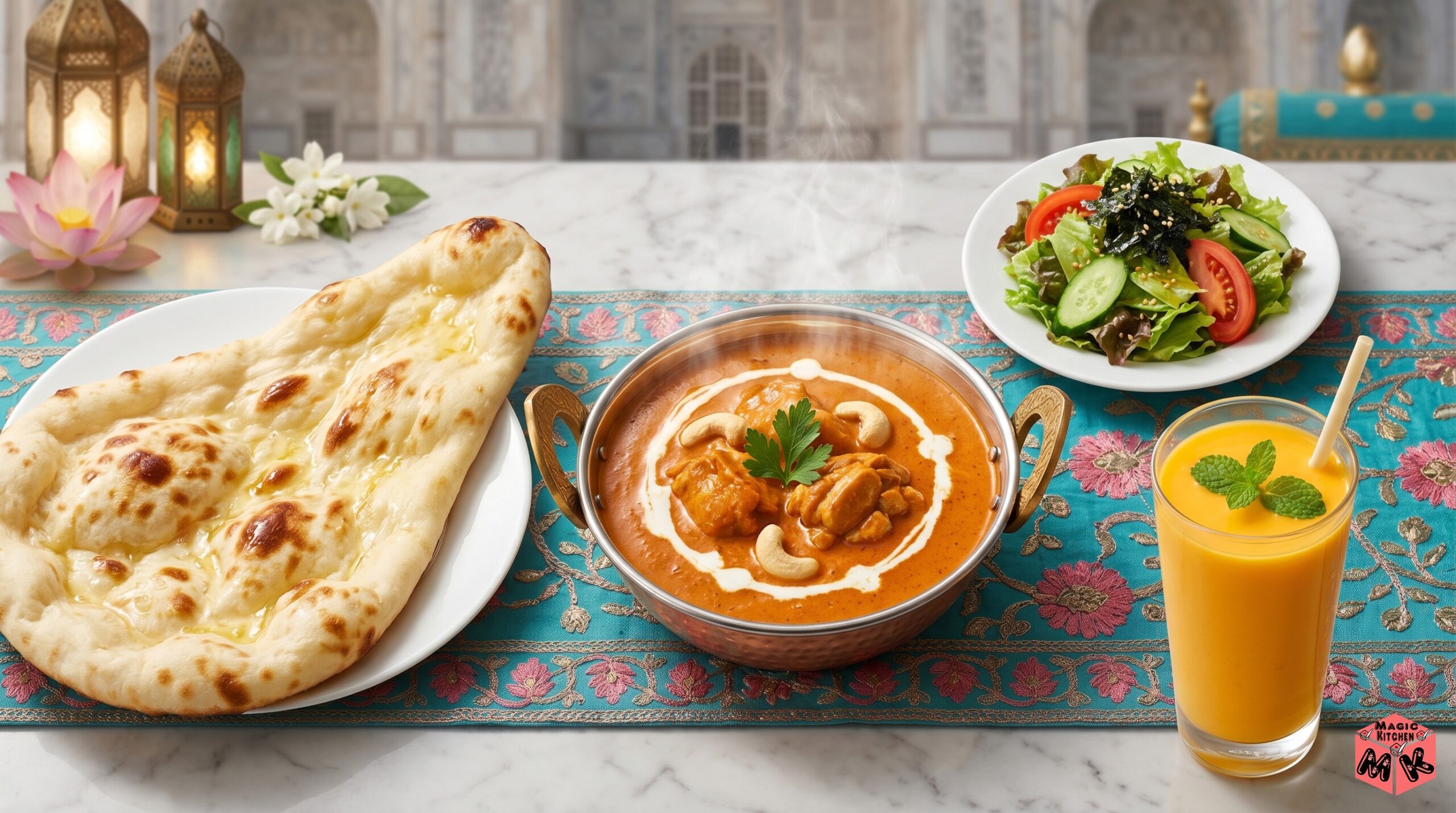 バターチキンカレー 献立A さっぱりインド派