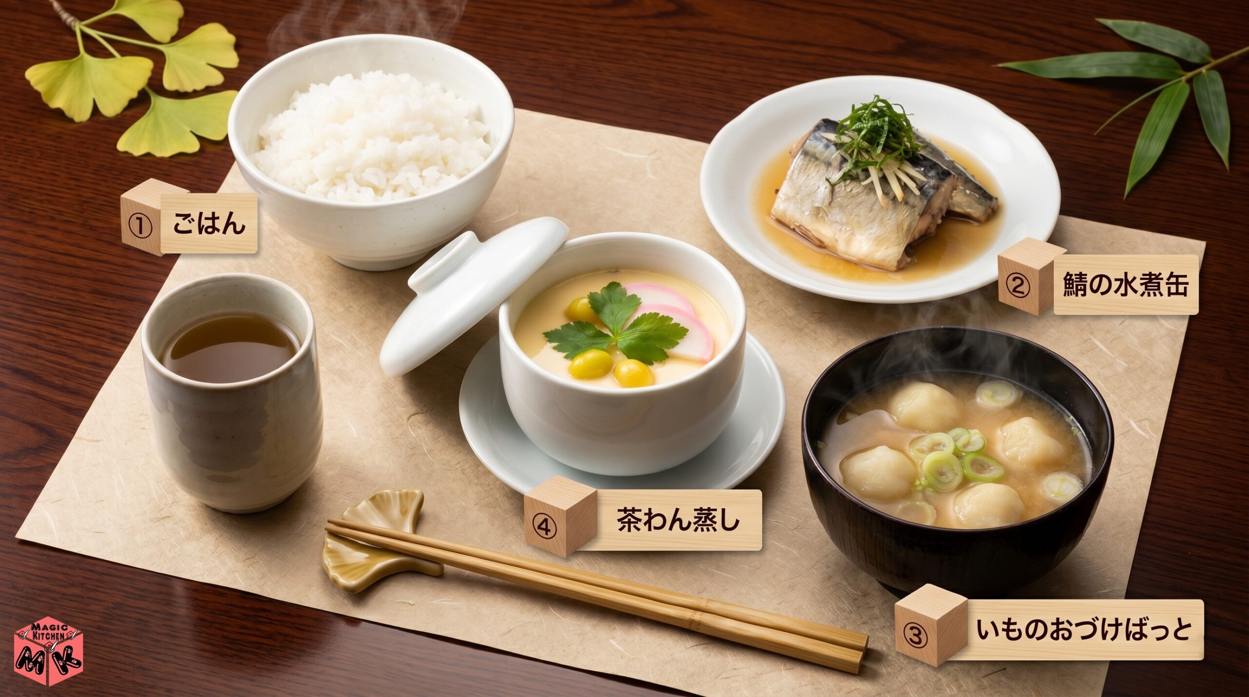 茶わん蒸し 献立A