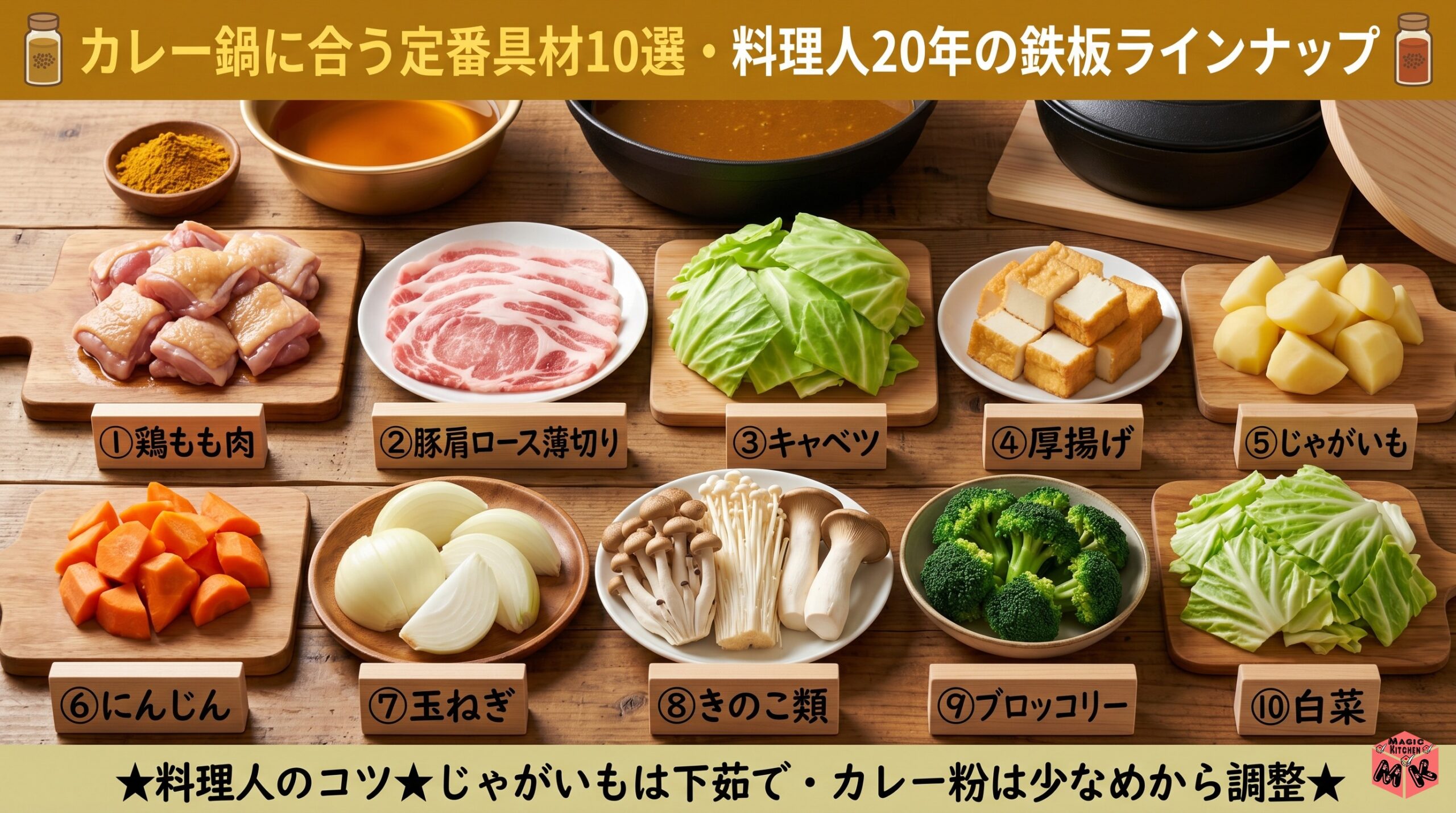 カレー鍋 具材 定番