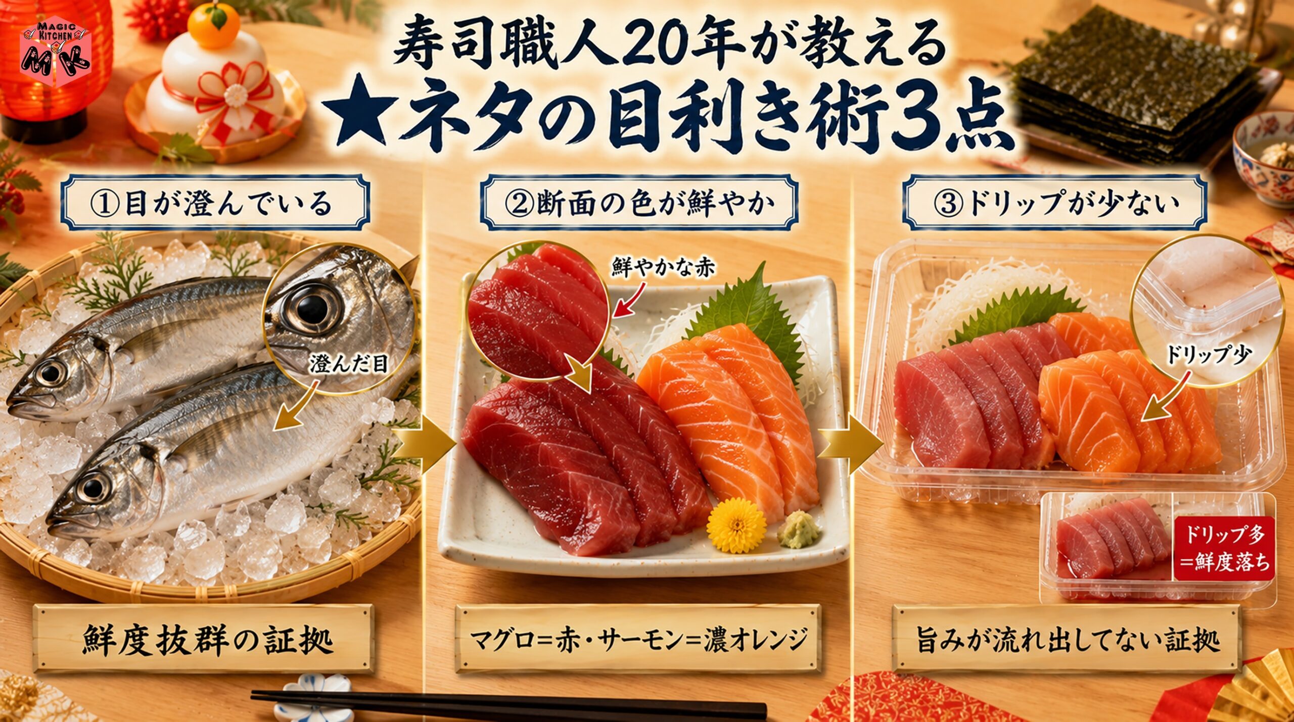 寿司職人が教えるネタの目利き術