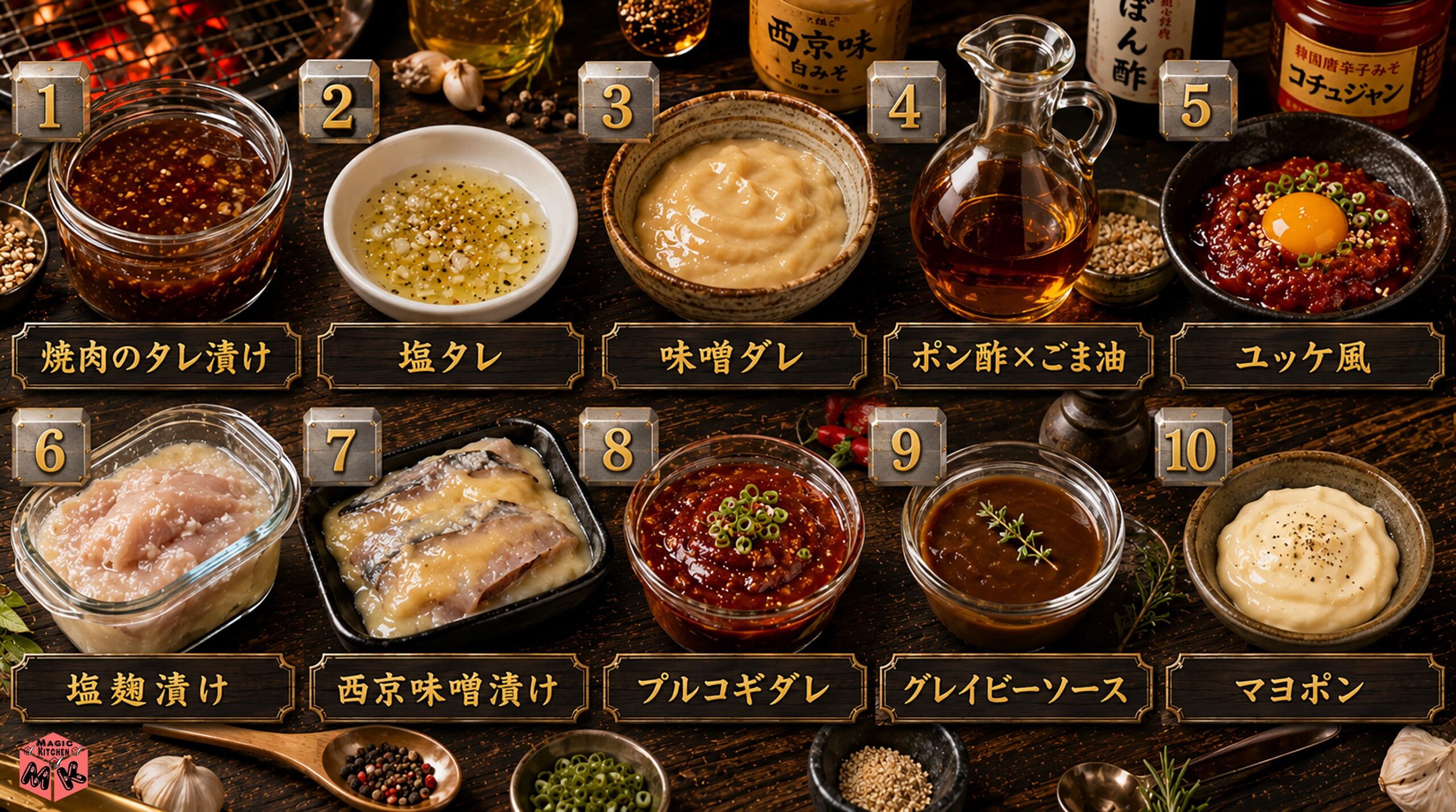 手巻き寿司の肉具材タレ・漬け込みアレンジ10選 焼肉ダレ・西京味噌ほか