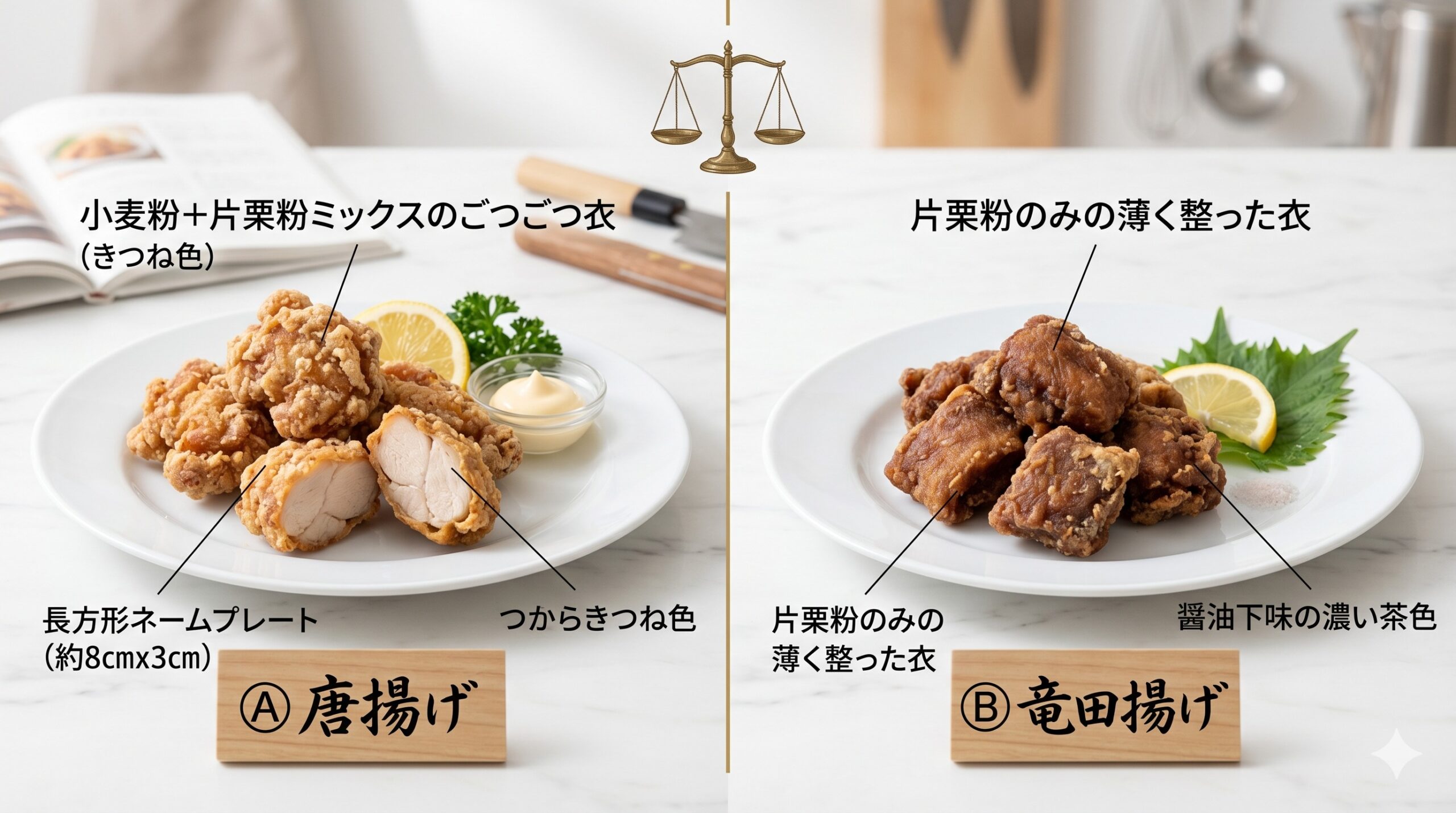 唐揚げと竜田揚げの違い