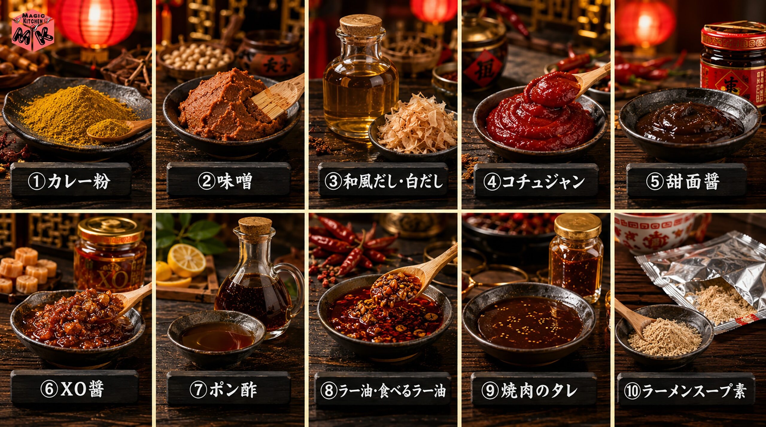 かた焼きそばの調味料アレンジ10選