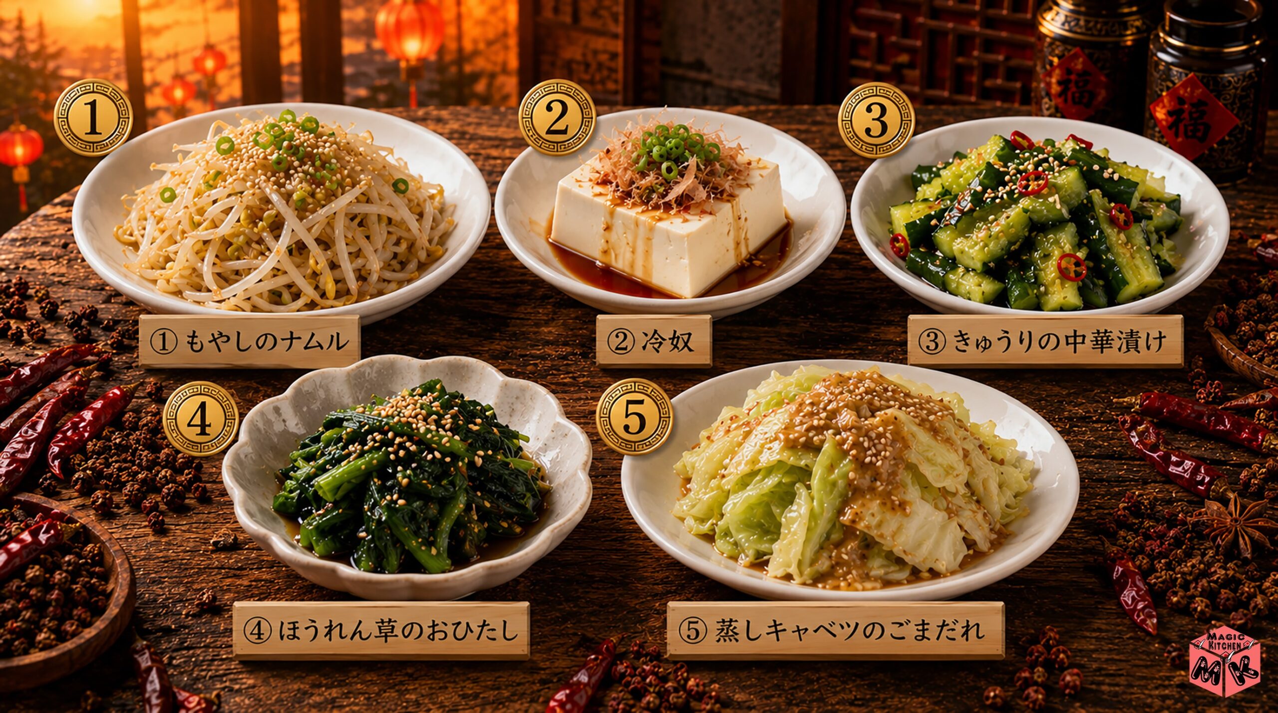 麻婆茄子に合う副菜5選