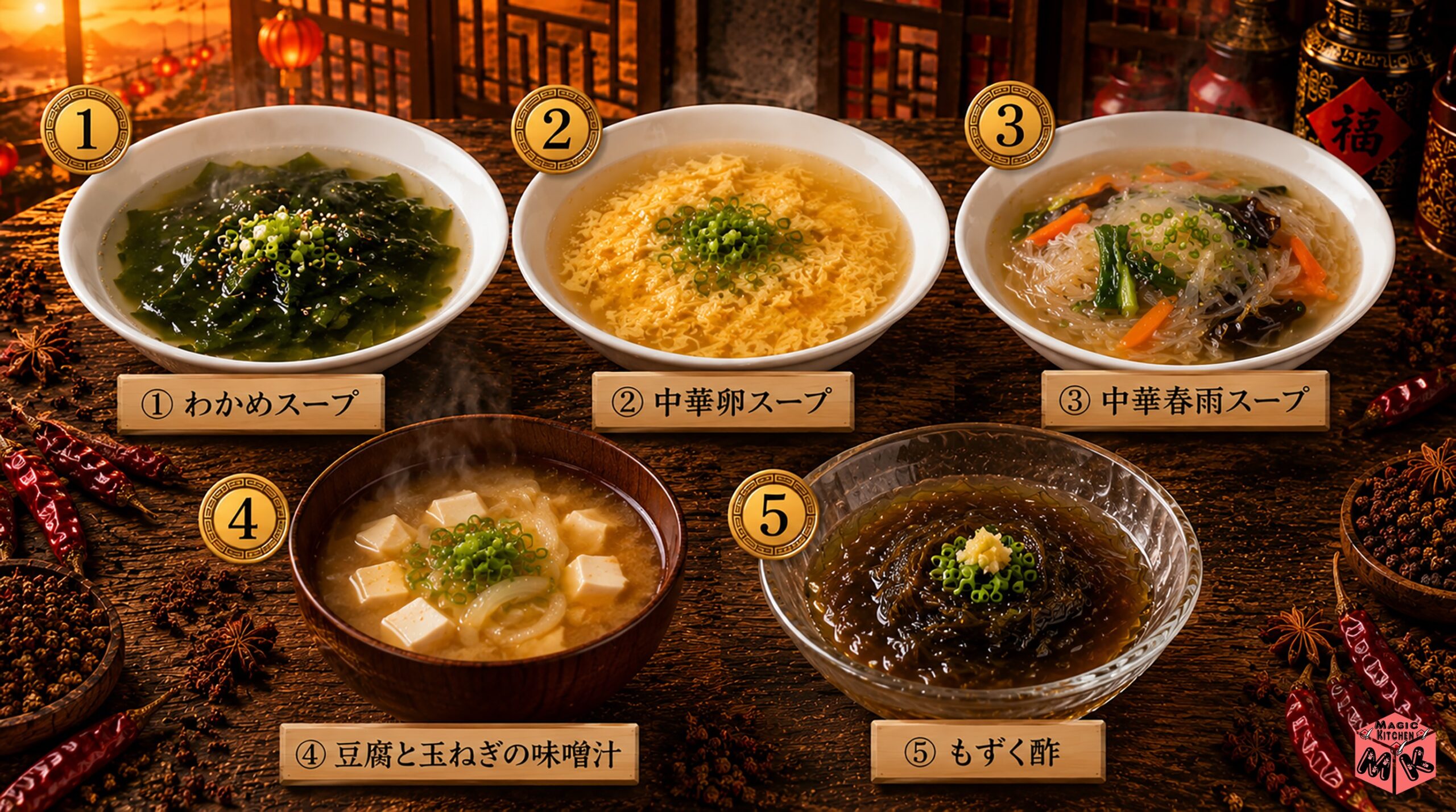 麻婆茄子に合う汁物5選