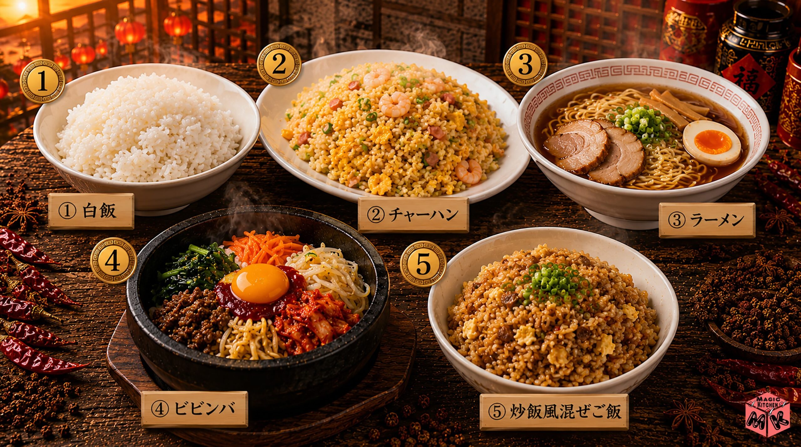 麻婆茄子に合う主食5選