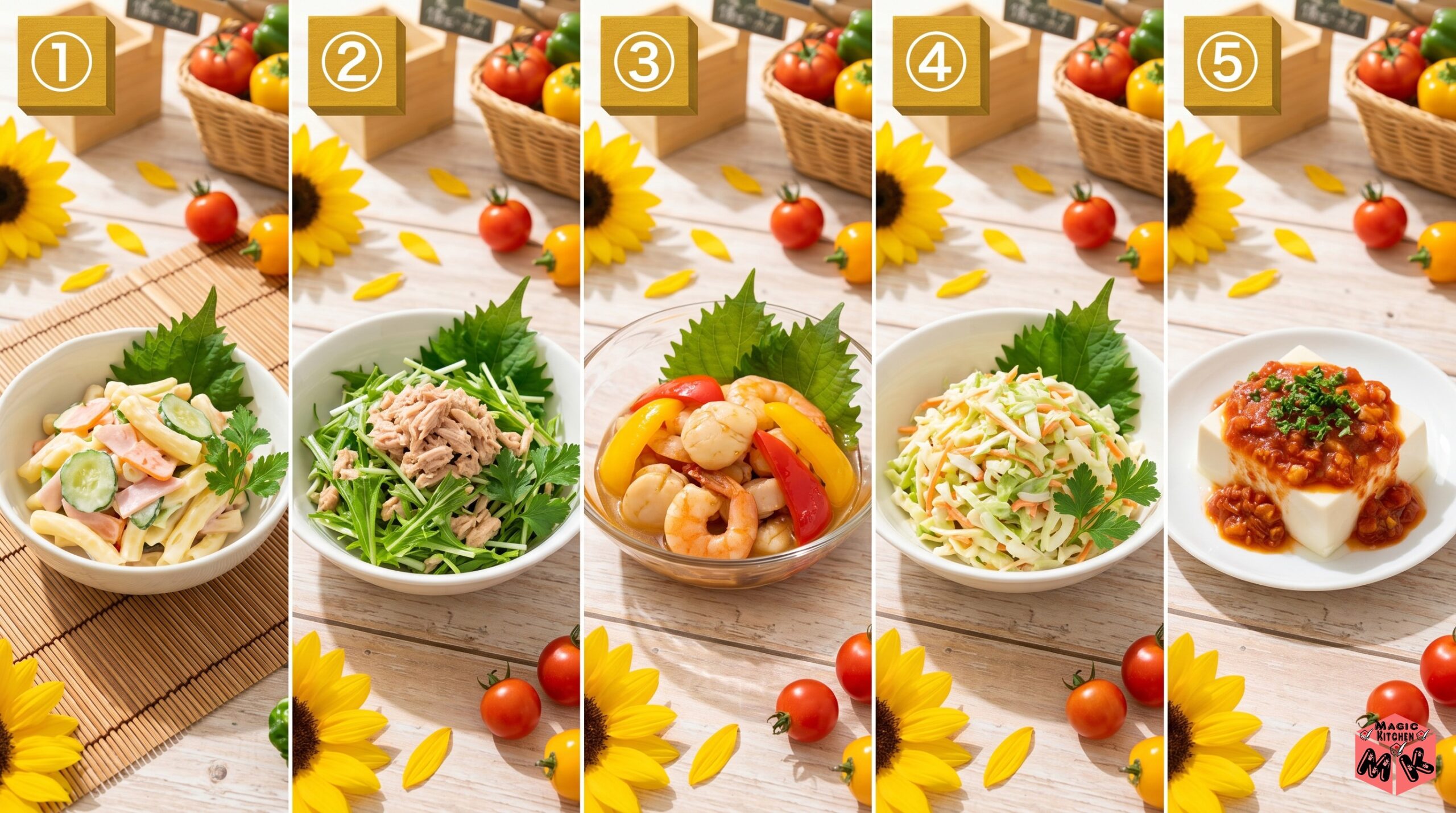 夏野菜カレーに合う副菜5選