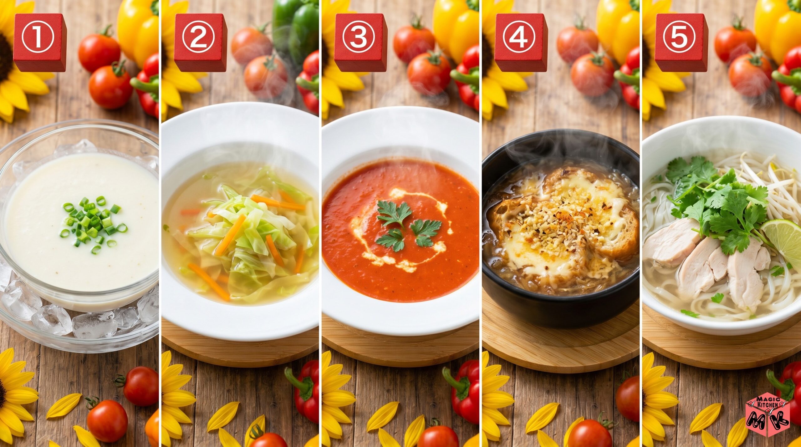 夏野菜カレーに合うスープ5選