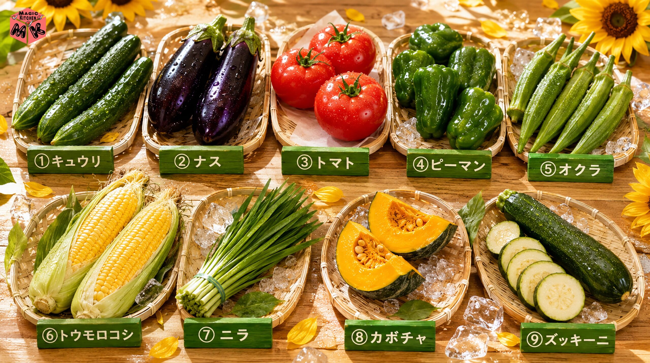夏野菜カレーとは 代表的な夏野菜9選