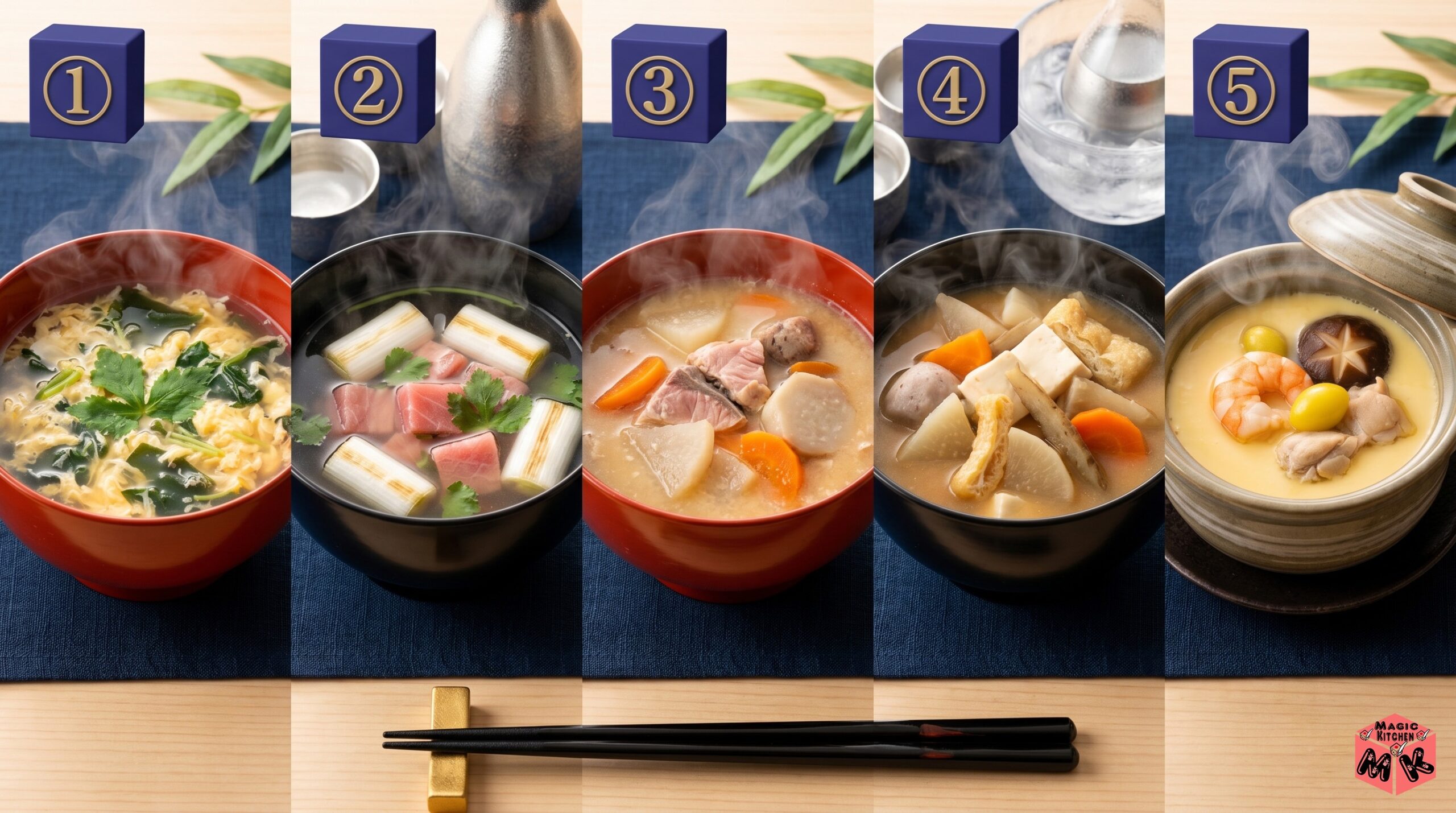 マグロの刺身に合う汁物5選