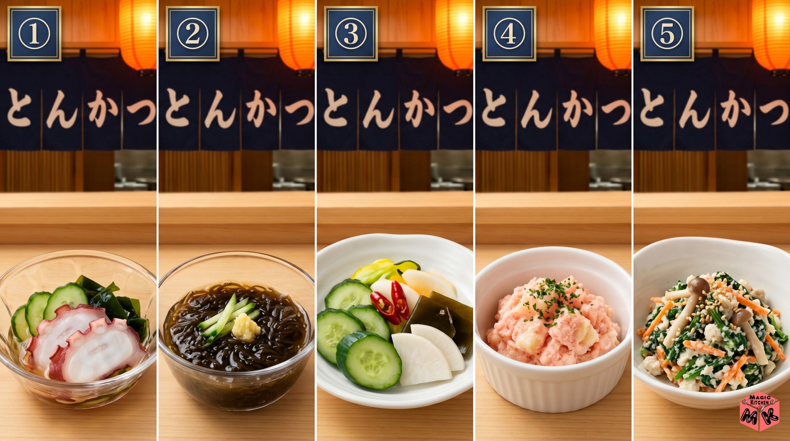 おろしとんかつに合う副菜5選