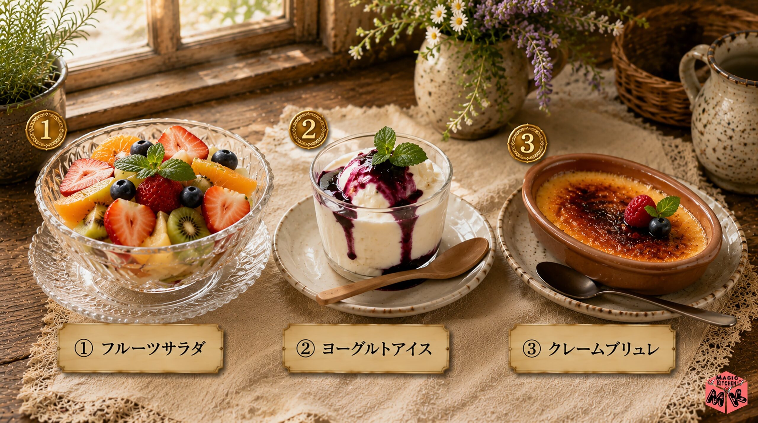 ポトフに合うデザート3選