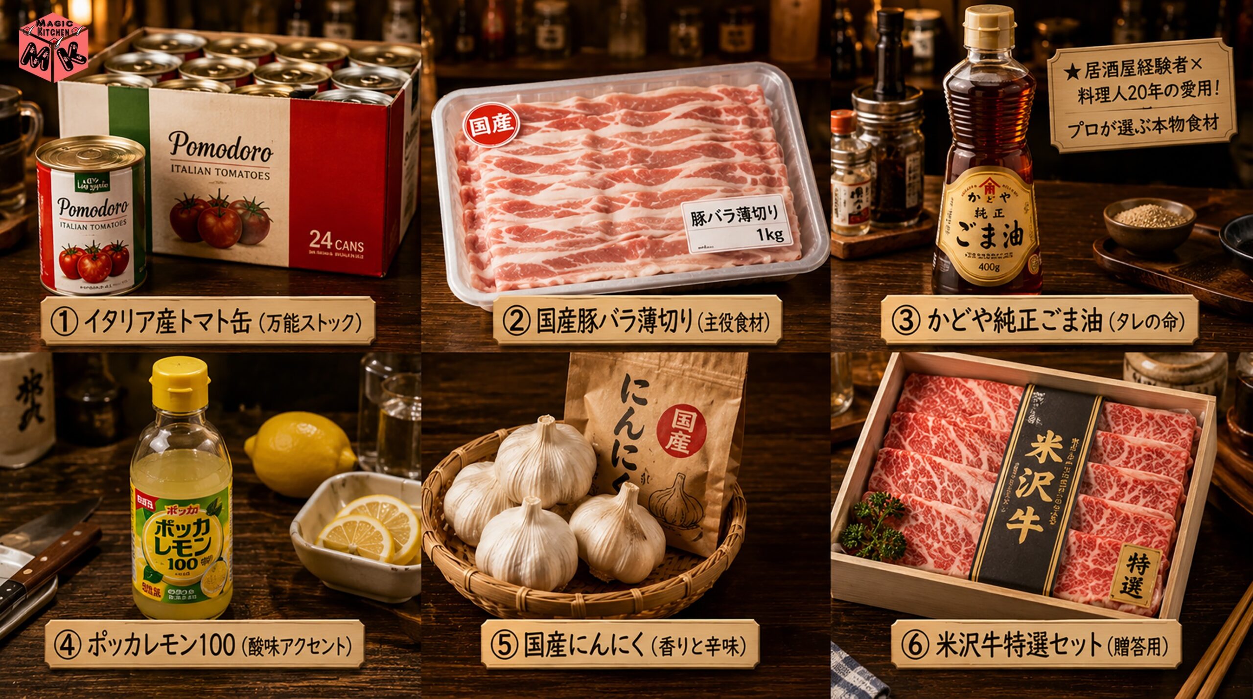 料理人推奨のネギ塩豚丼関連商品