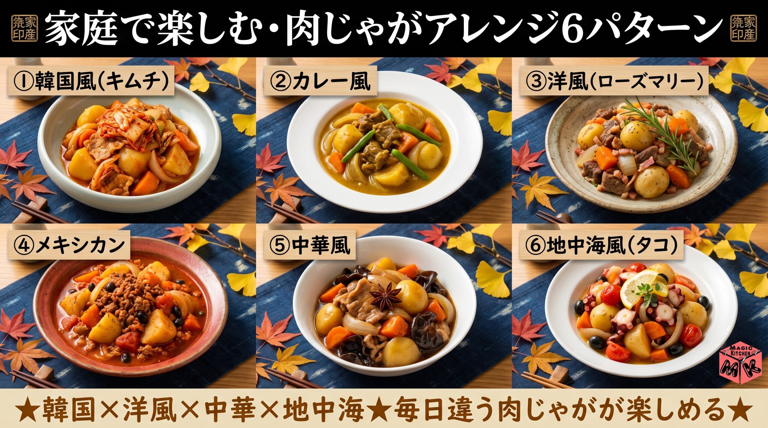 肉じゃが アレンジパターン