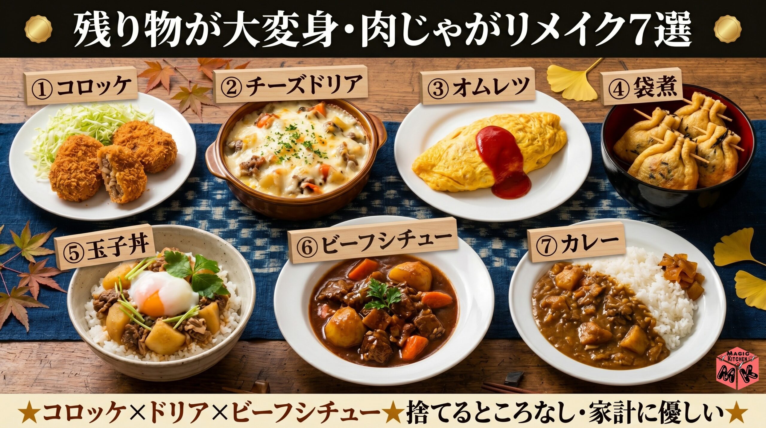 肉じゃが リメイク