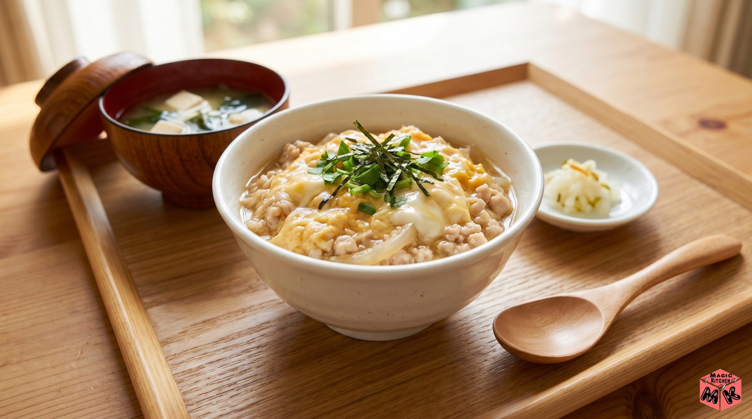 親子丼の介護食・幼児食リメイク