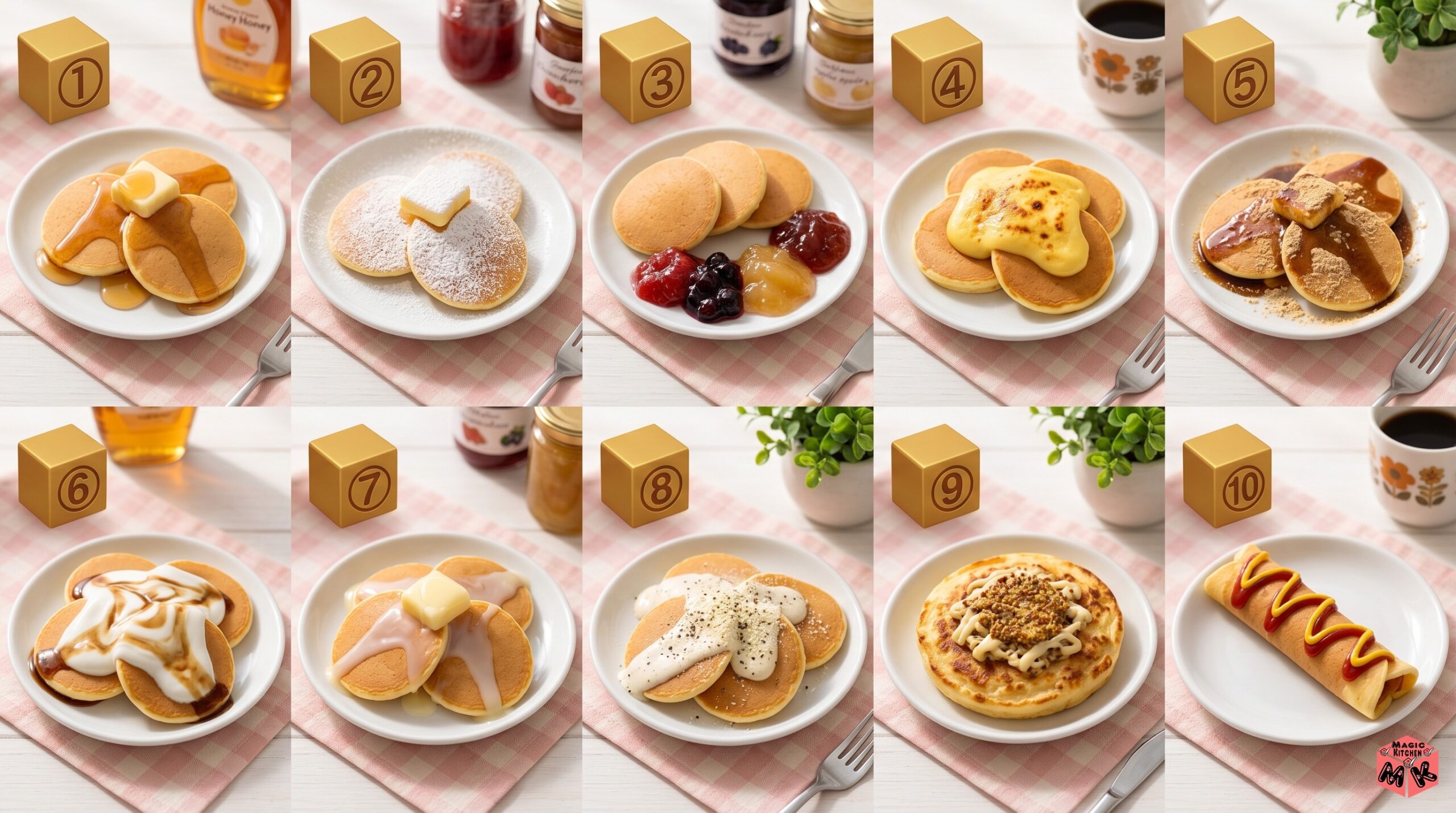 ホットケーキの具なしトッピング10選