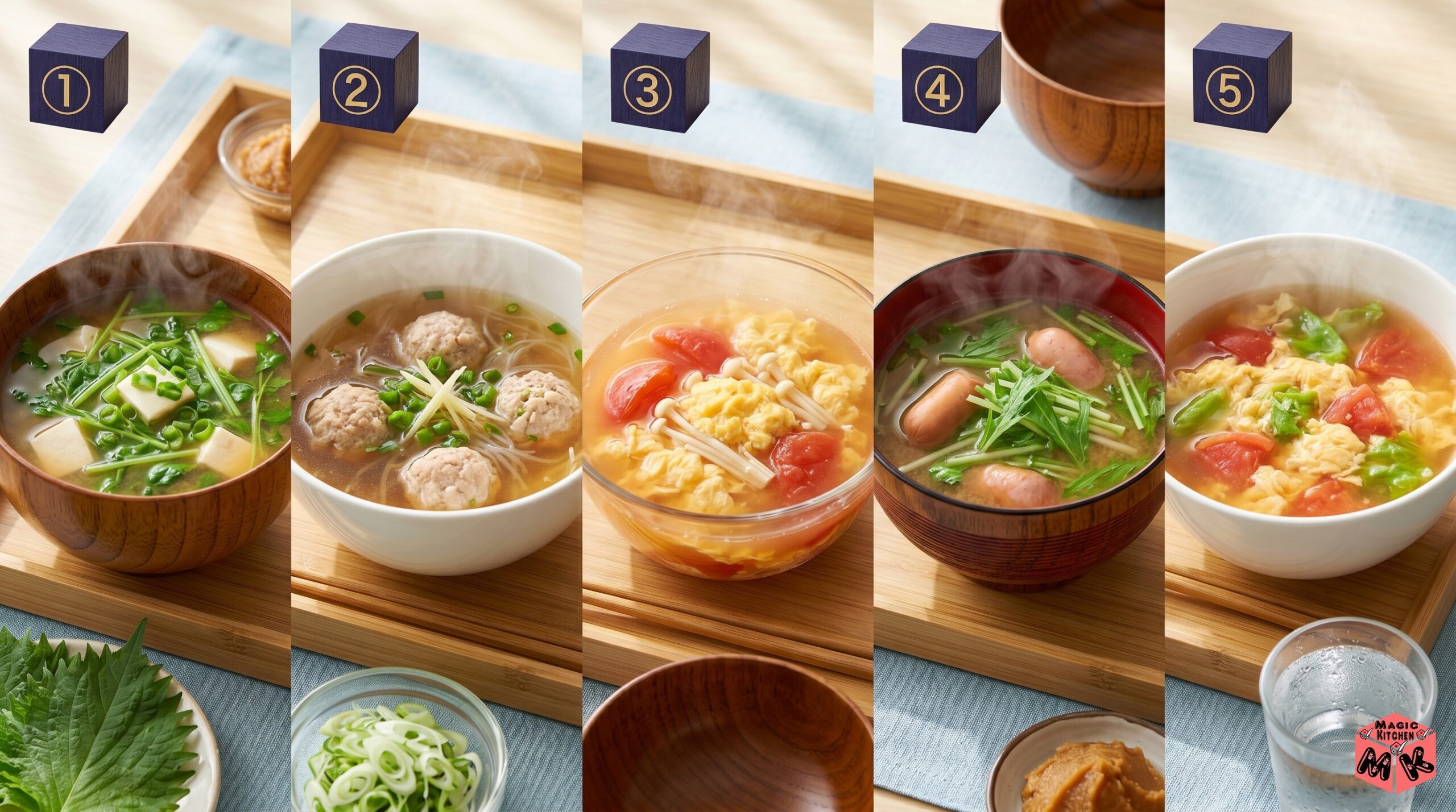 豚しゃぶに合う汁物5選
