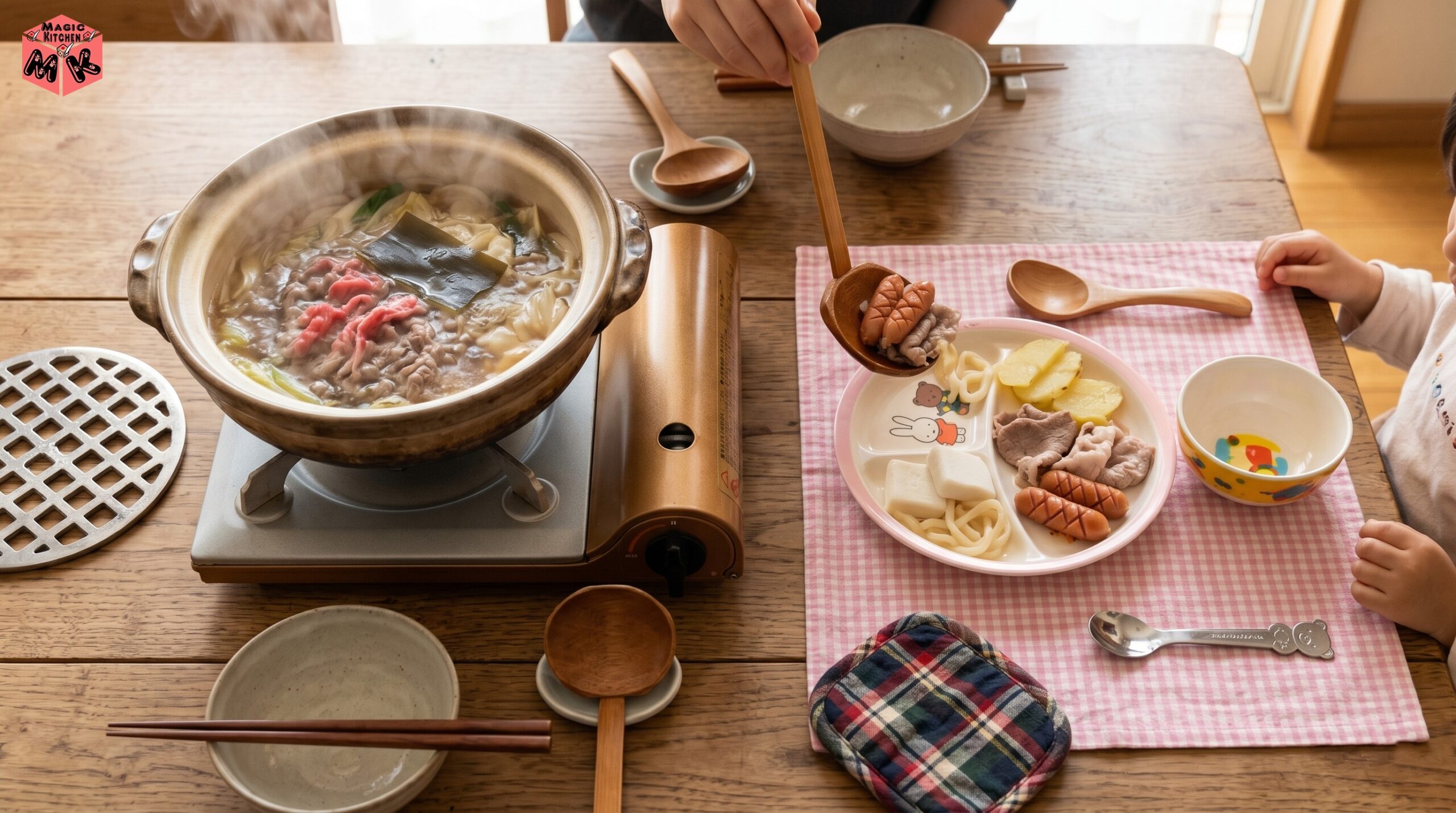 しゃぶしゃぶ 子供との注意点・安全5原則