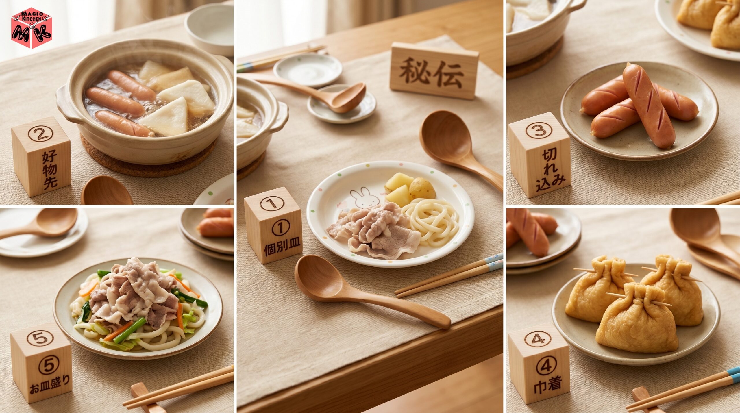 マジックキッチン秘伝 子供と楽しむしゃぶしゃぶ5箇条