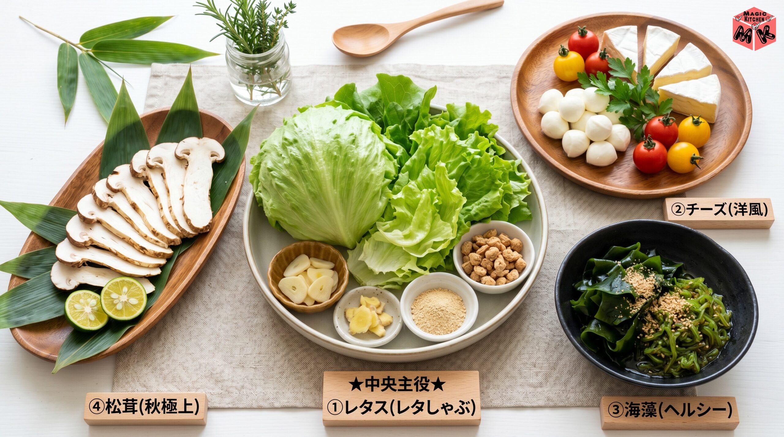 しゃぶしゃぶ 野菜のメイン・レタしゃぶ