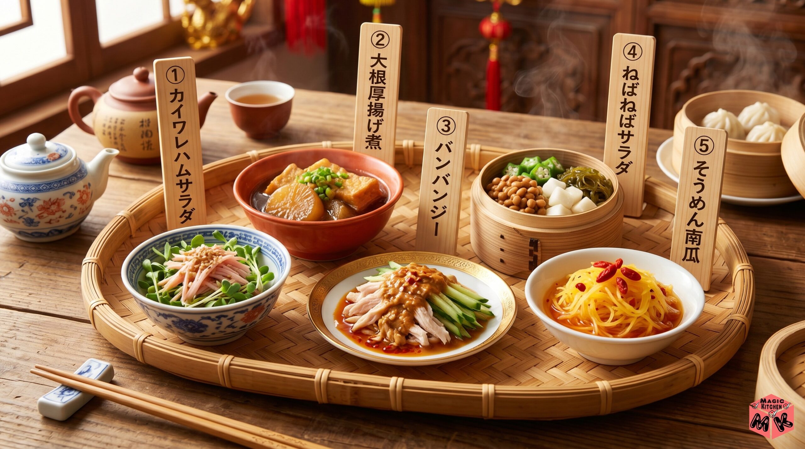 焼売に合う副菜5選
