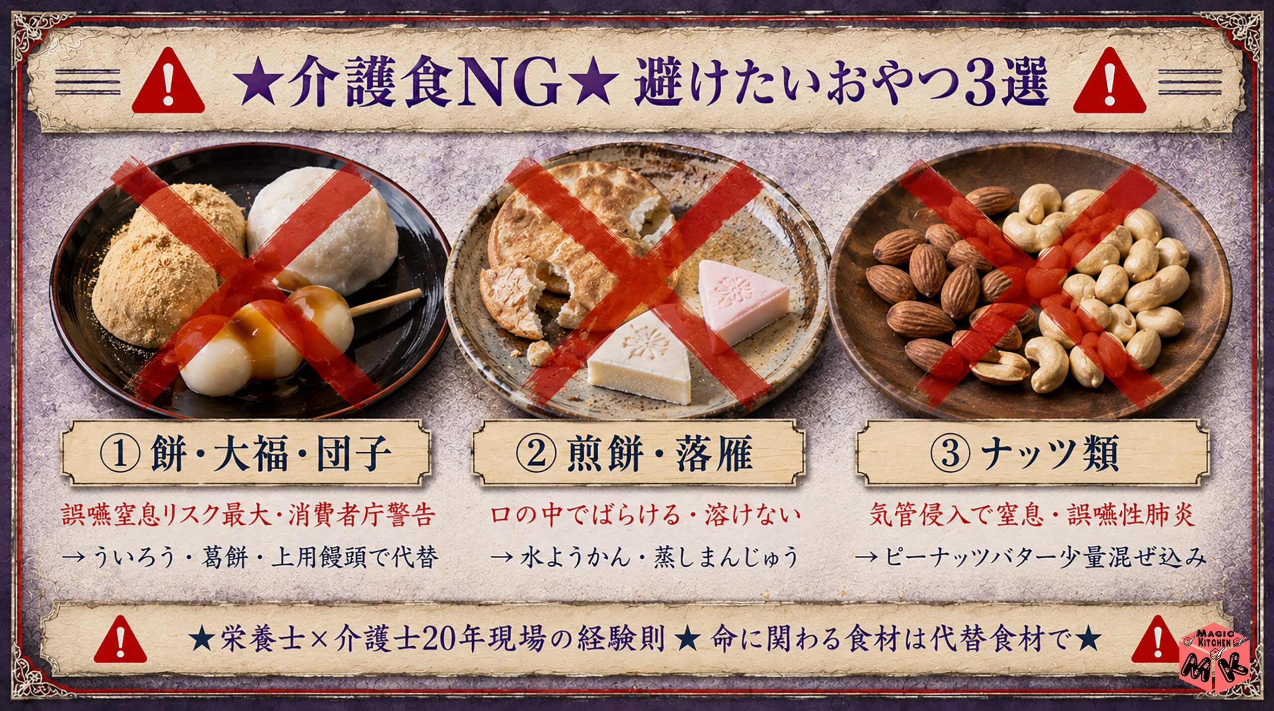 避けたいNGおやつ3選 命に関わる注意点