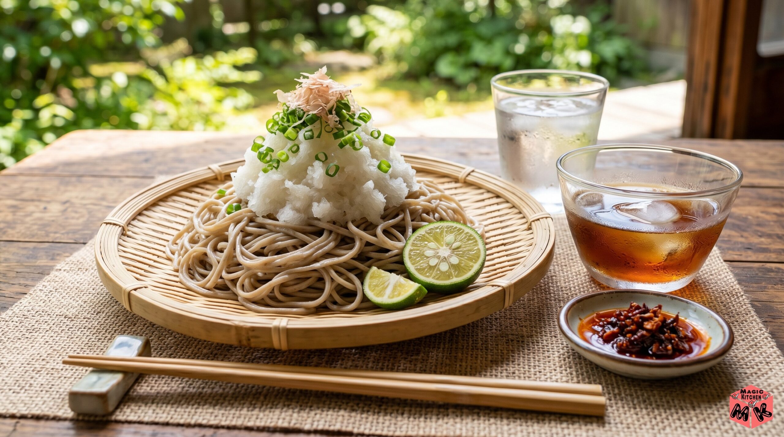 冷たいそばの定番具材・大根おろし