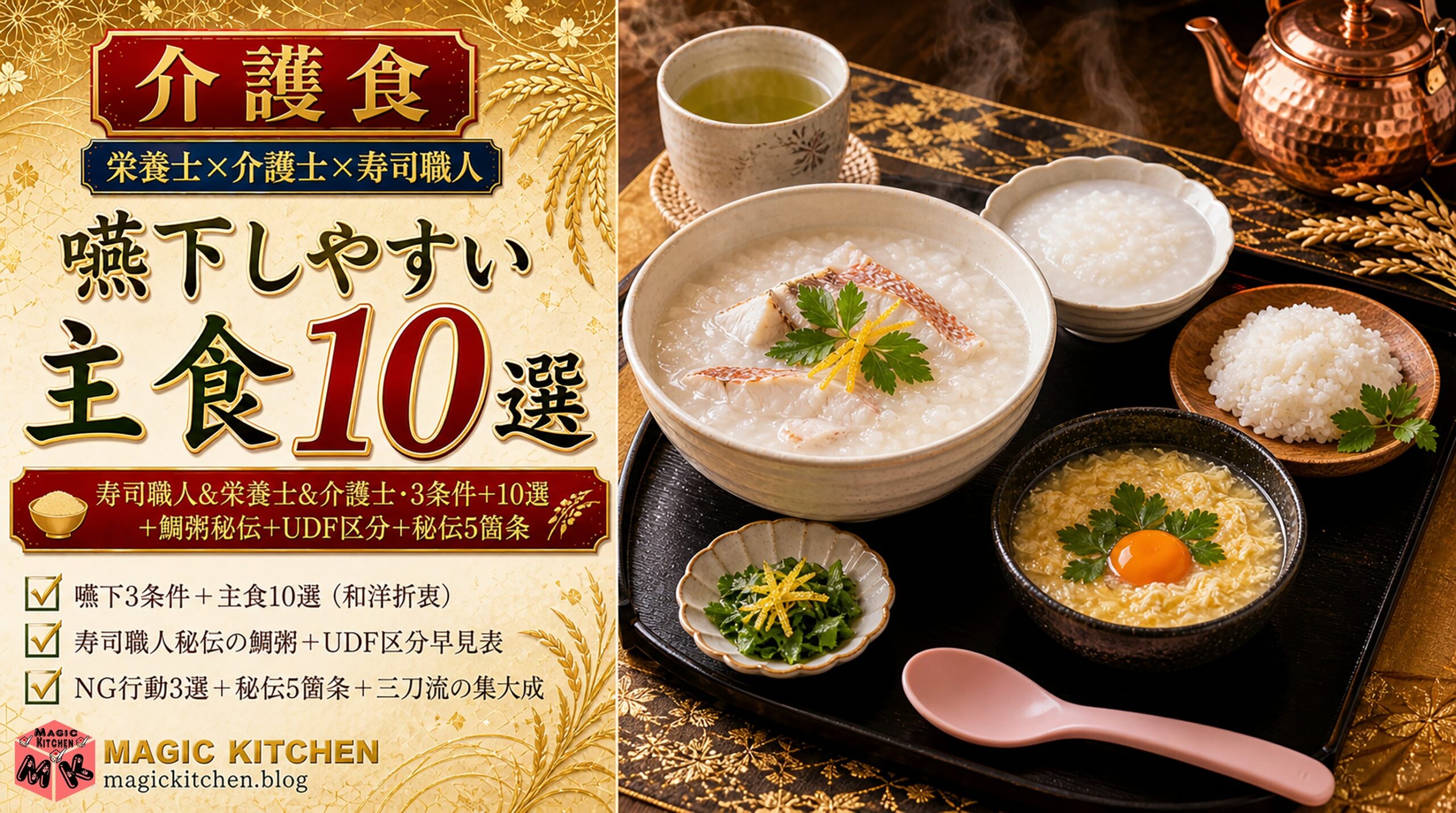 嚥下しやすい主食10選 アイキャッチ