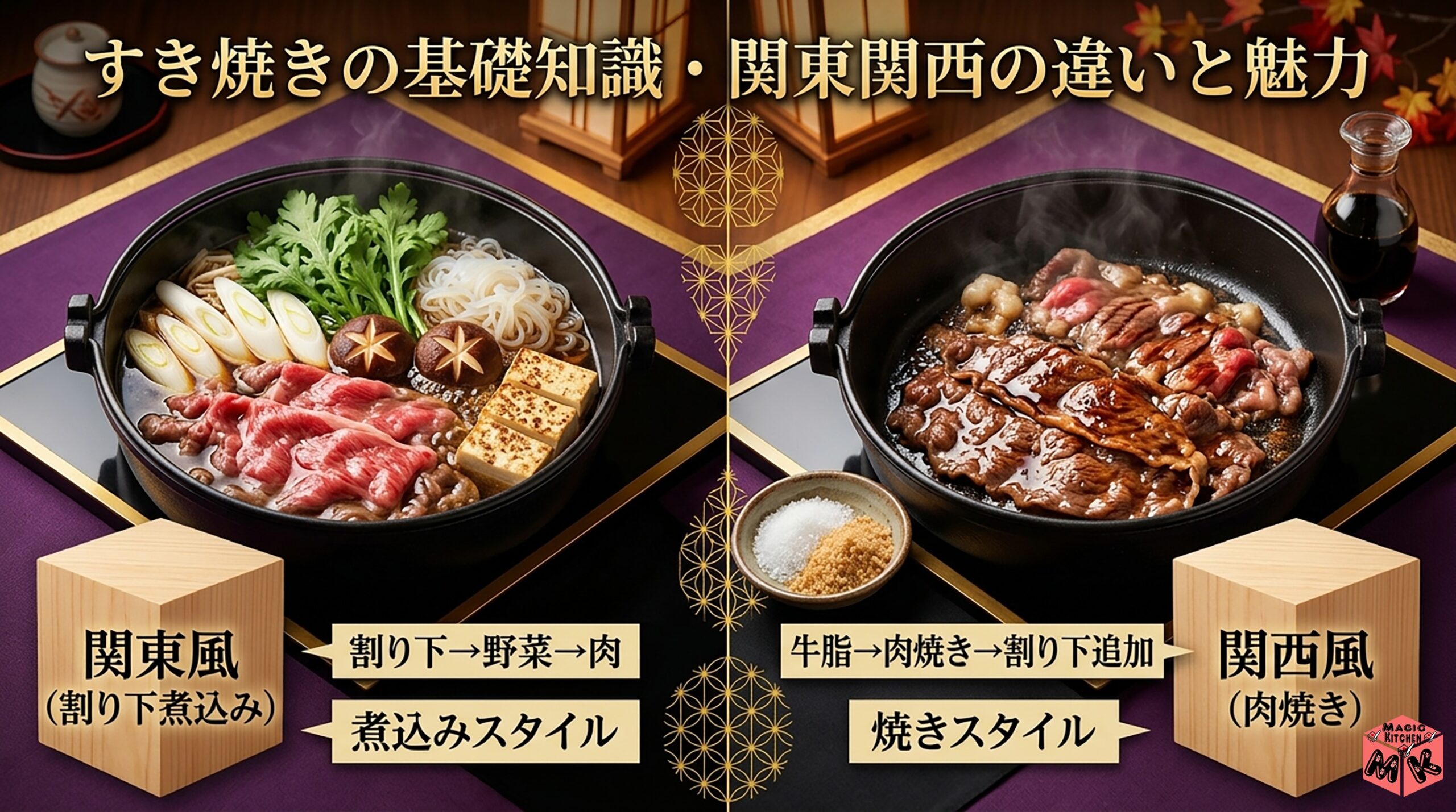 すき焼き 関東関西の違いと魅力