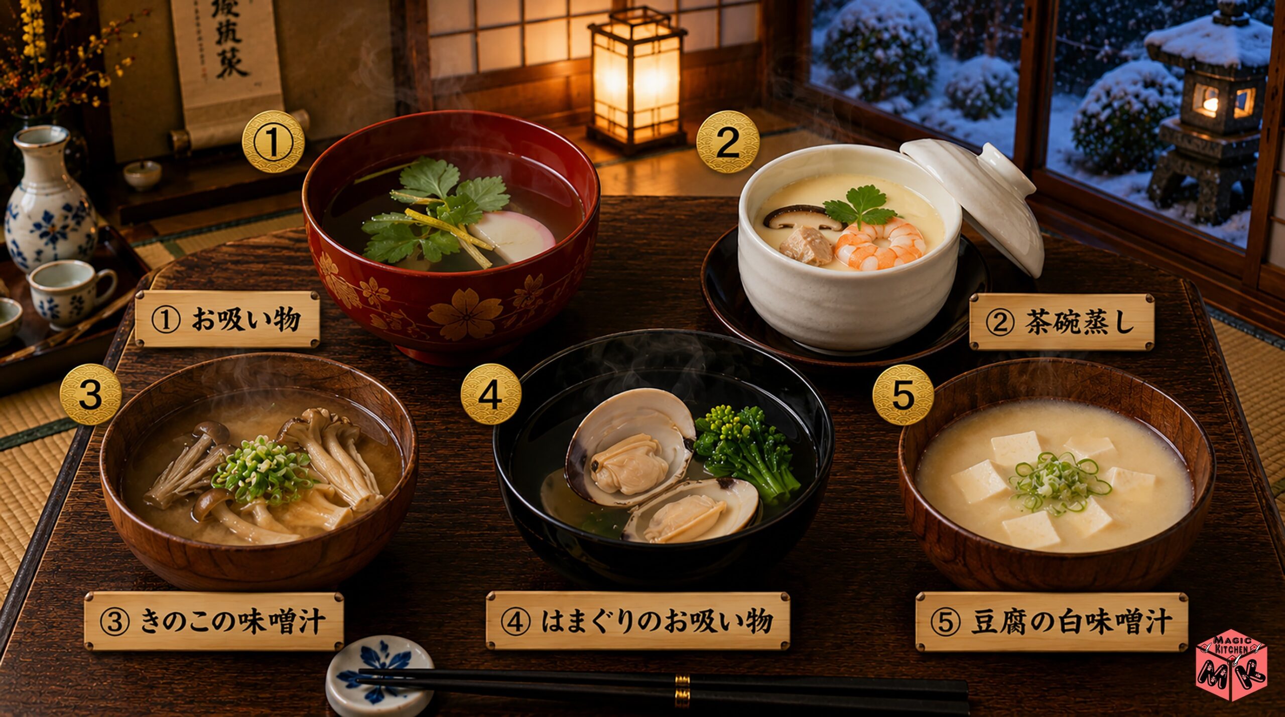 すき焼きに合う汁物5選