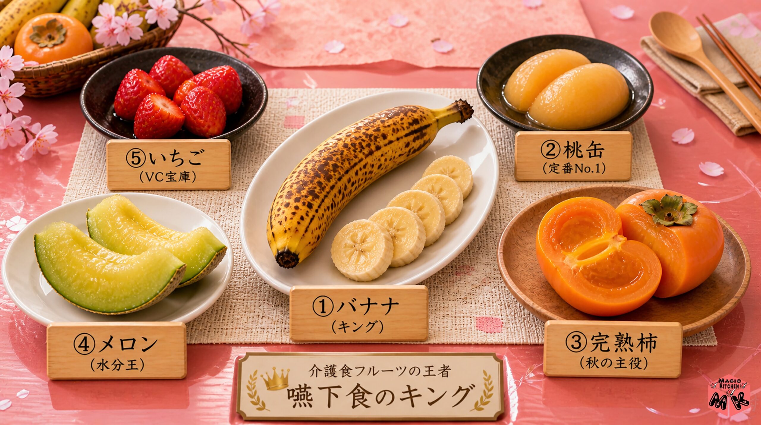 栄養士厳選!嚥下しやすい果物10選