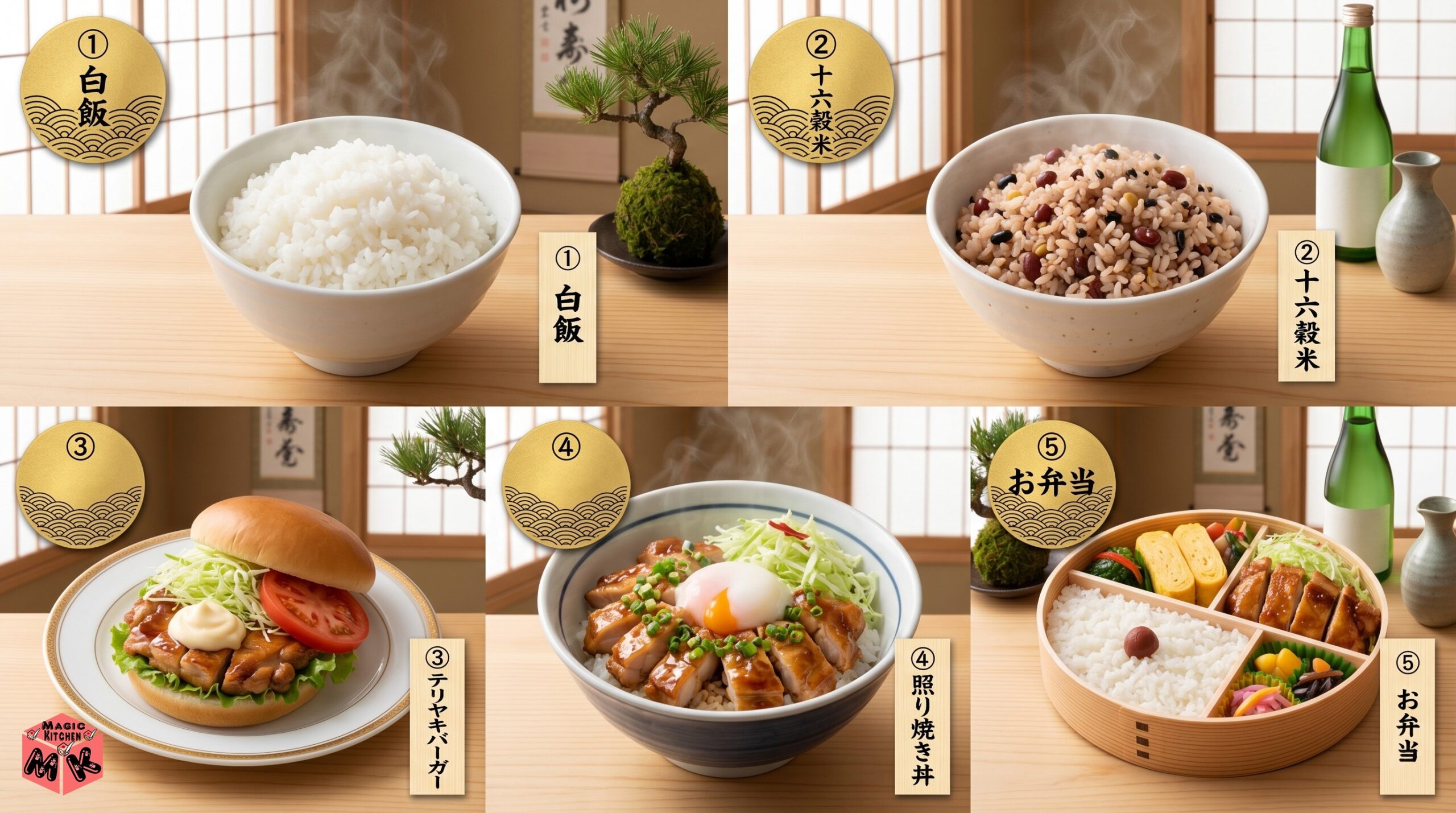 照り焼きチキンに合う主食5選