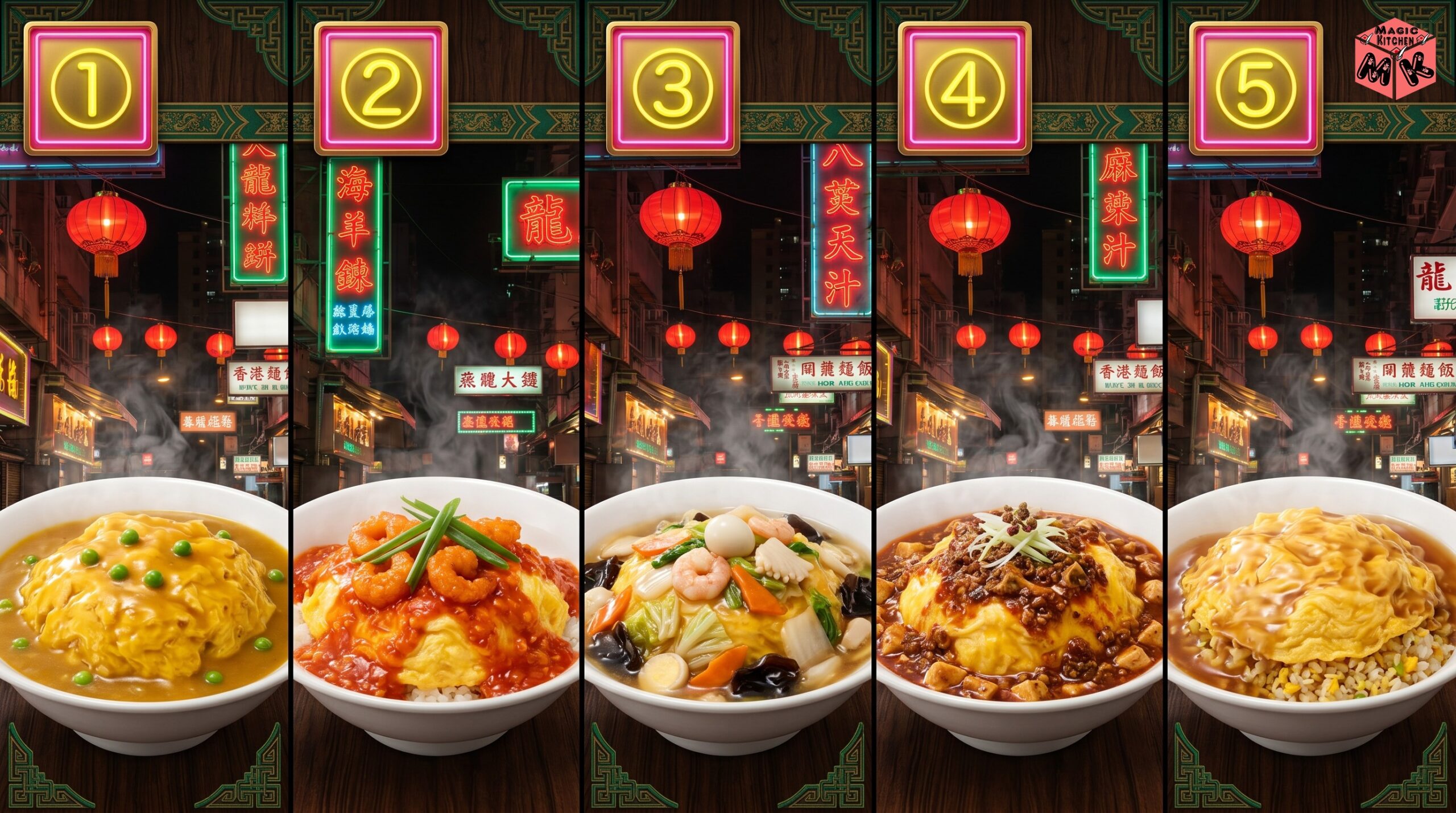 天津飯のアレンジ料理5選