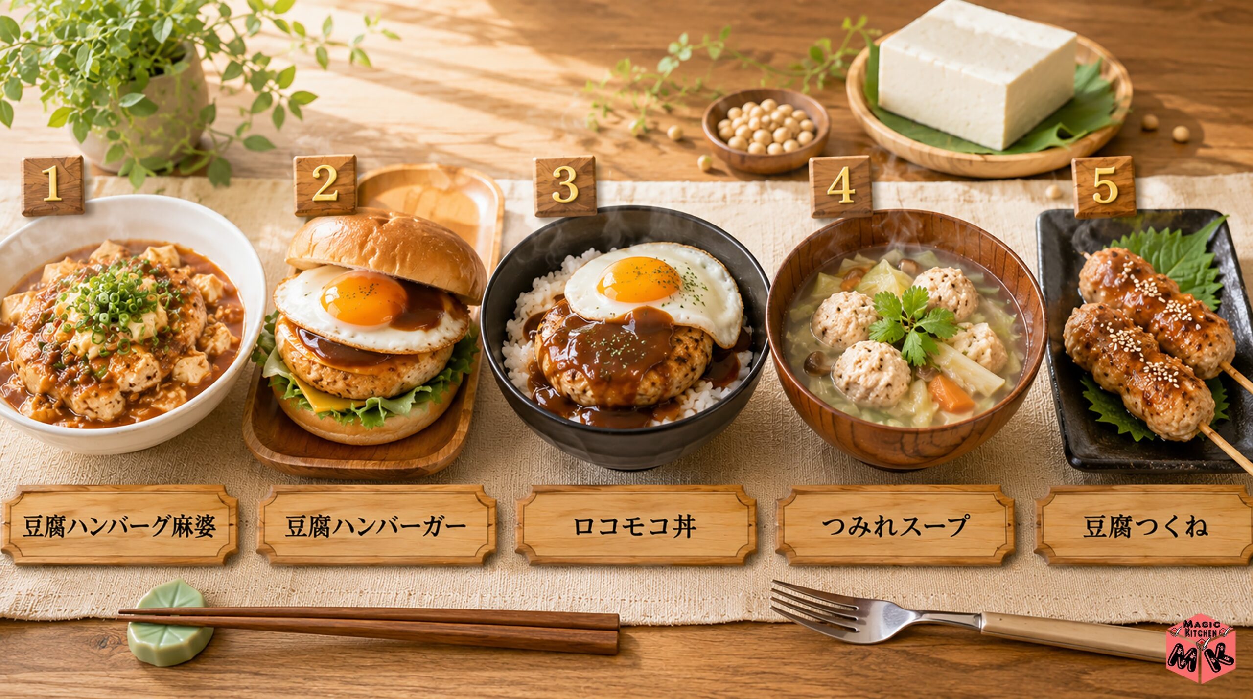 豆腐ハンバーグのアレンジ5選 残っても安心リメイク術