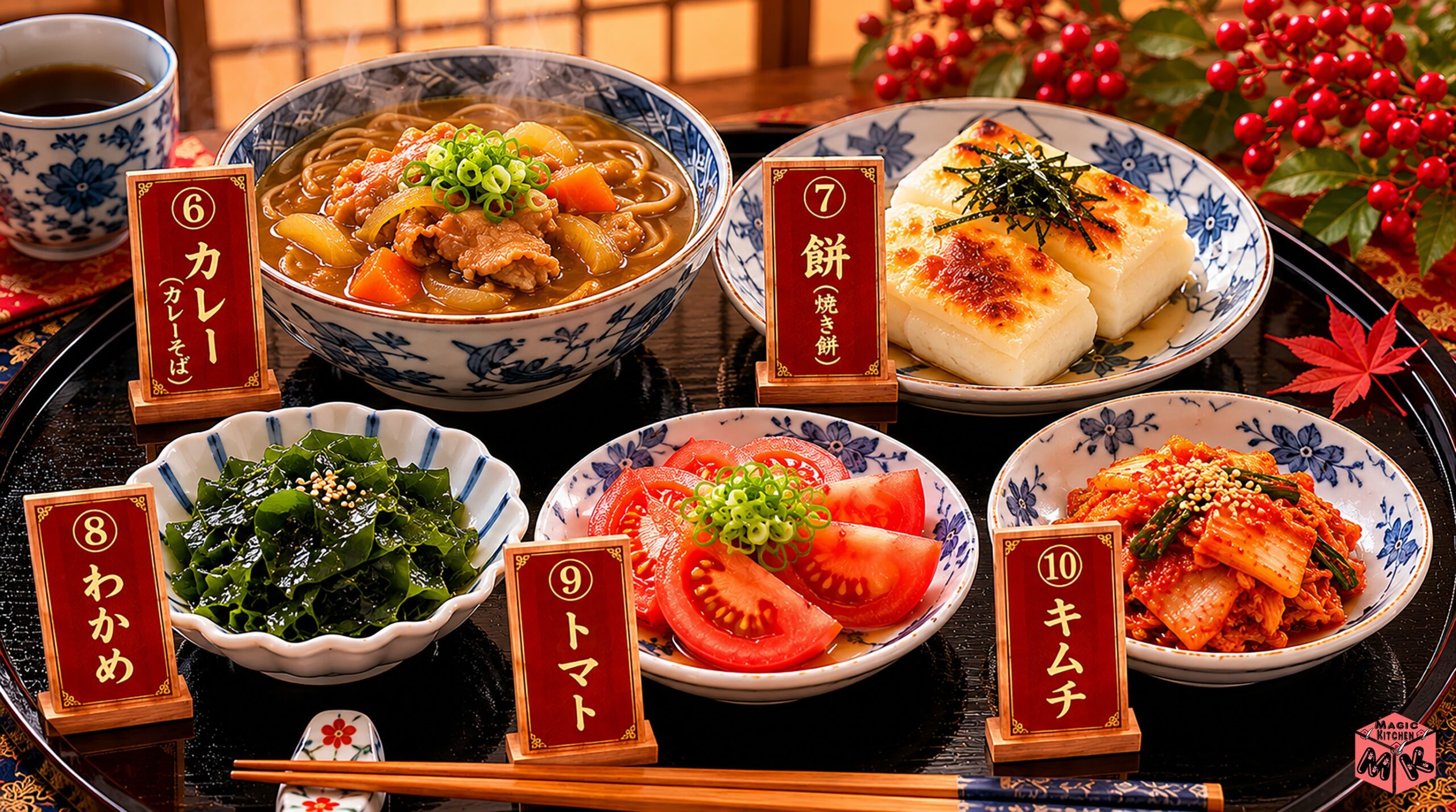 年越しそばの変わり種 6〜10