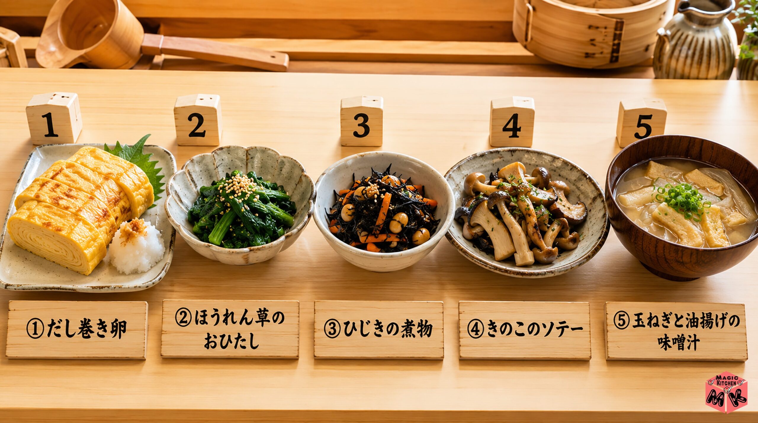 うどんに合う副菜5選