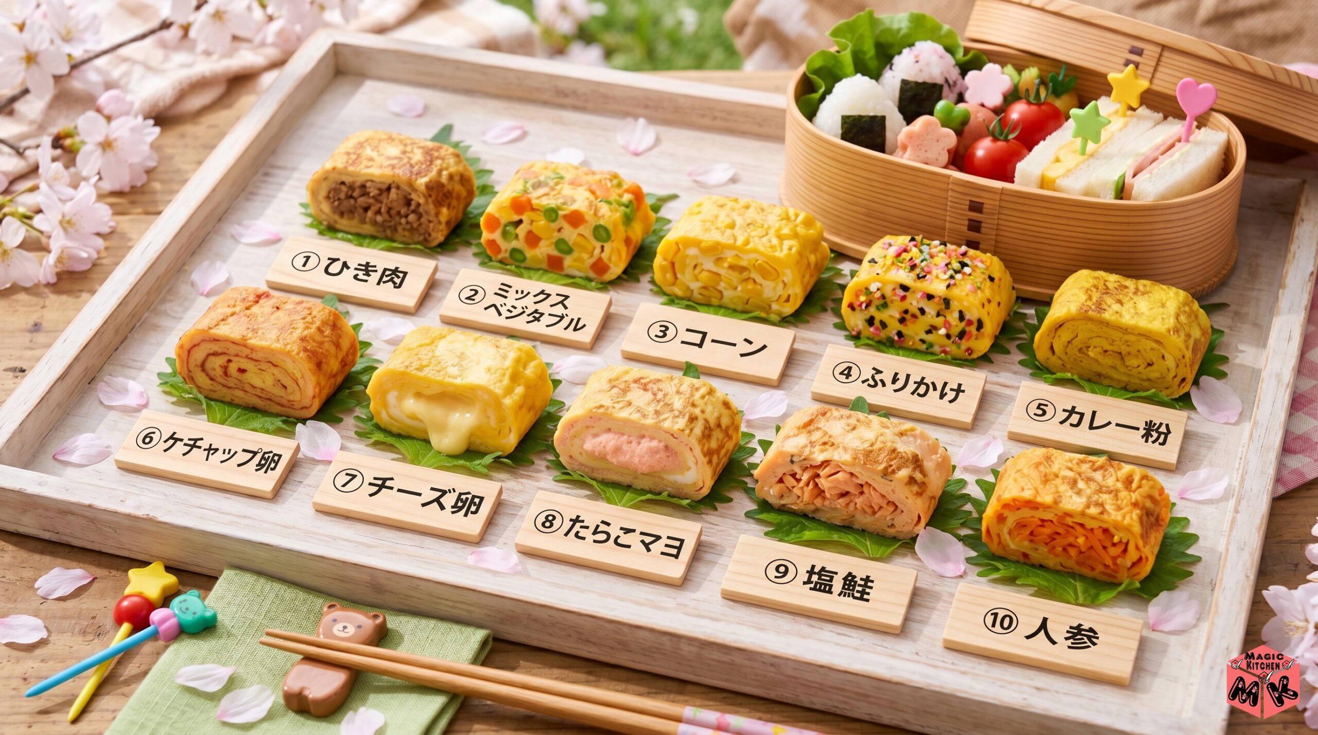 卵焼きの子供向け人気具材10選