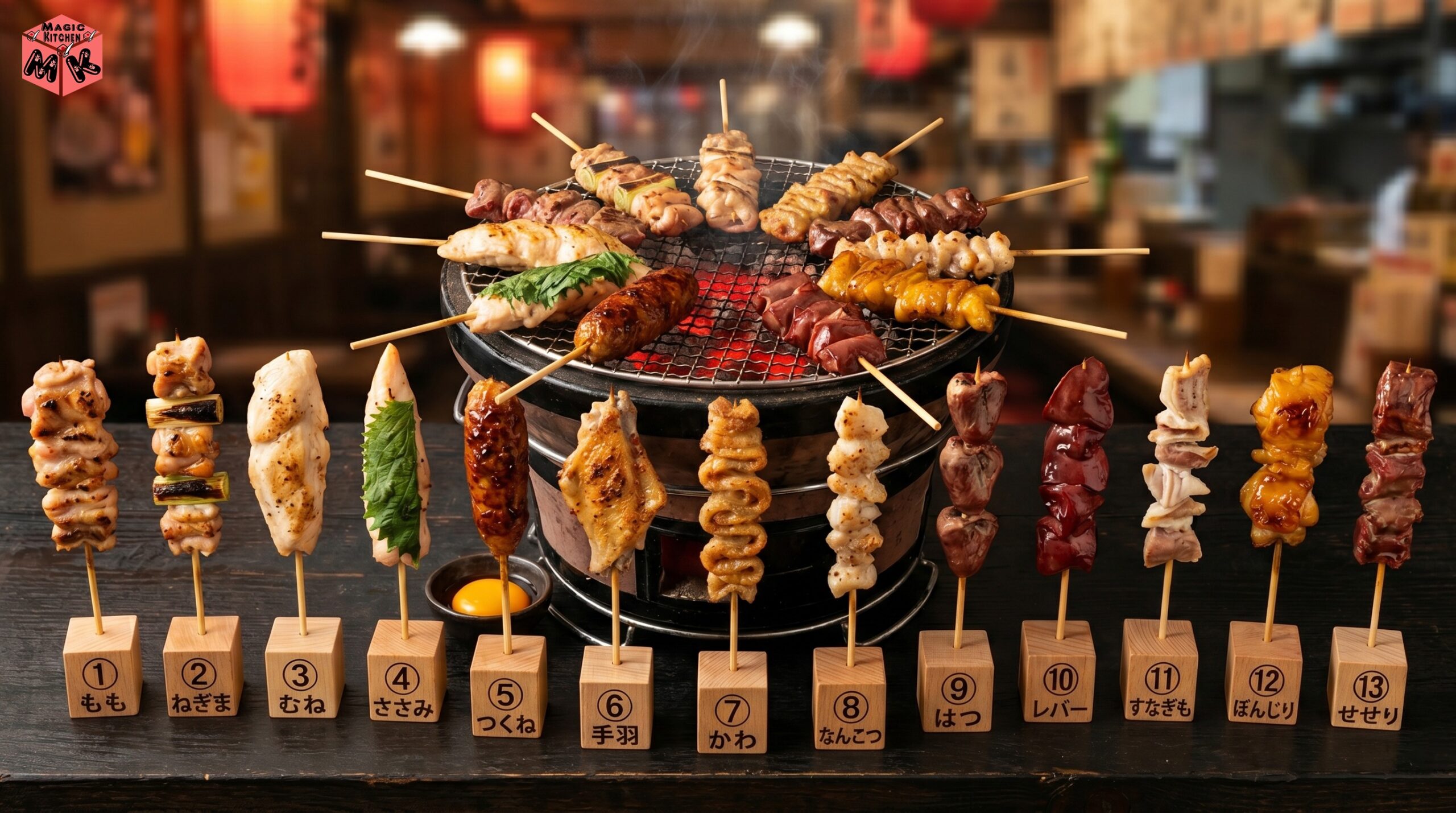 焼き鳥の定番具材13選