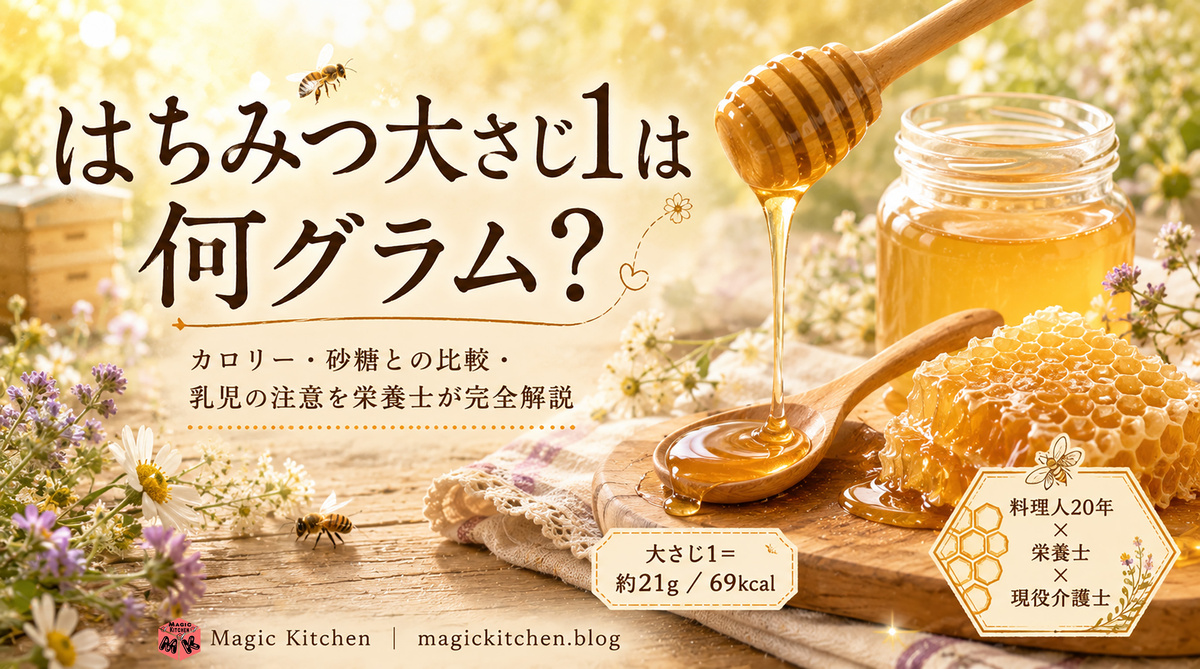 はちみつ大さじ1 アイキャッチ