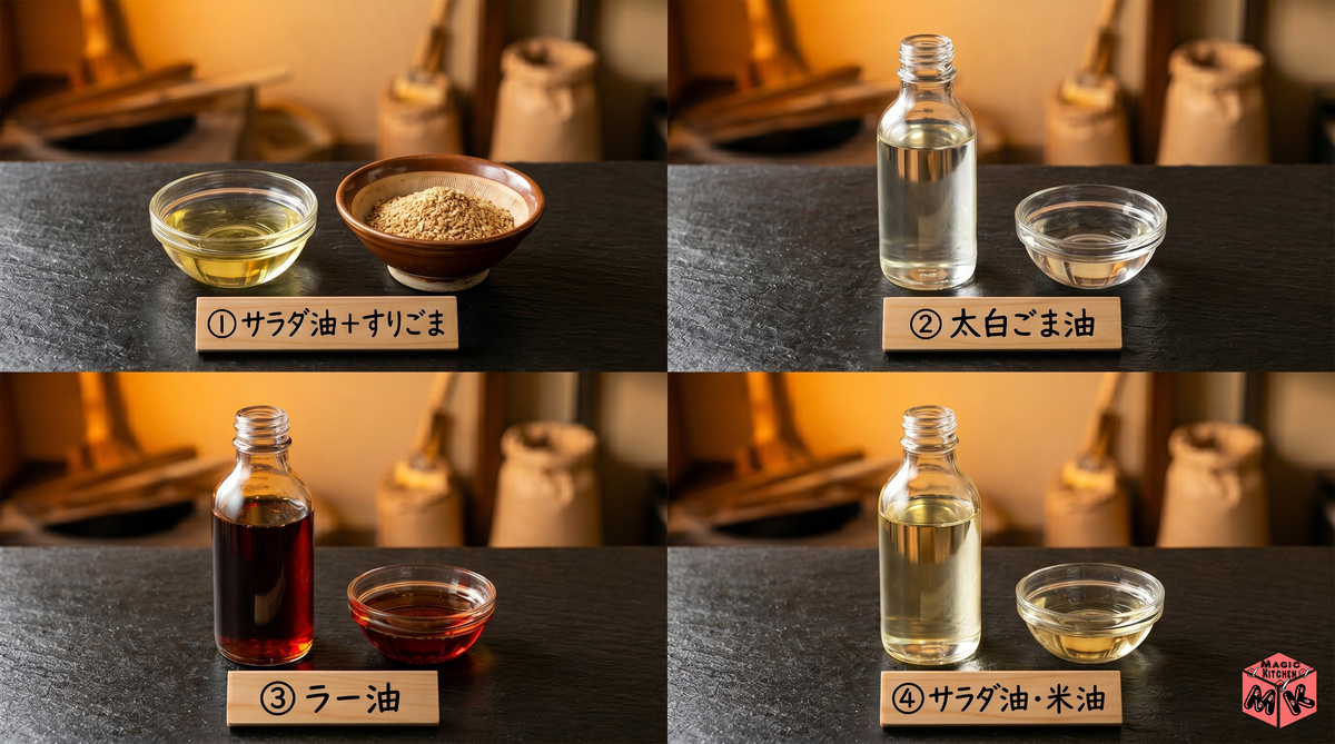 ごま油がない時の代用法