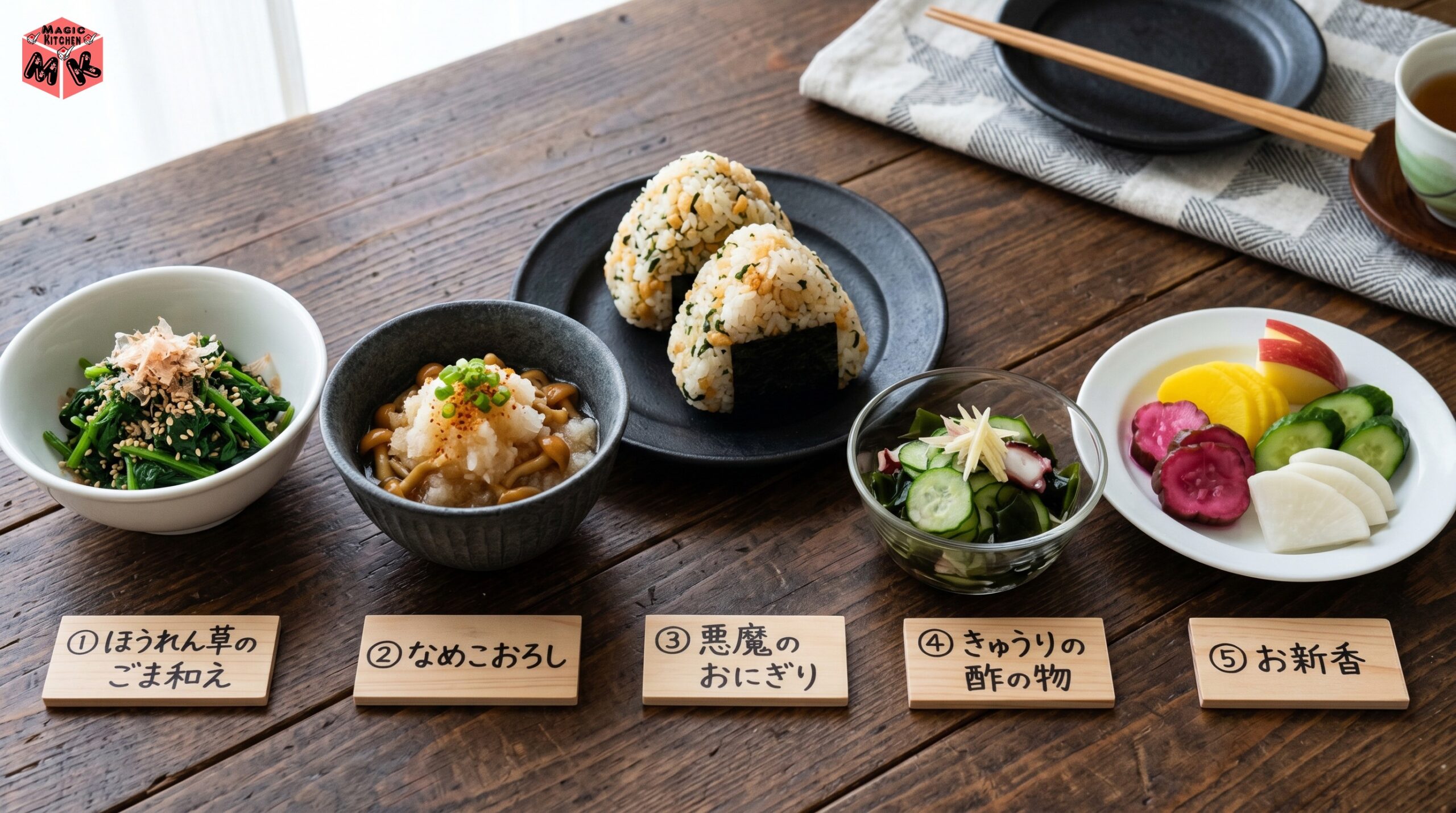 つゆ焼きそばに合う副菜5選